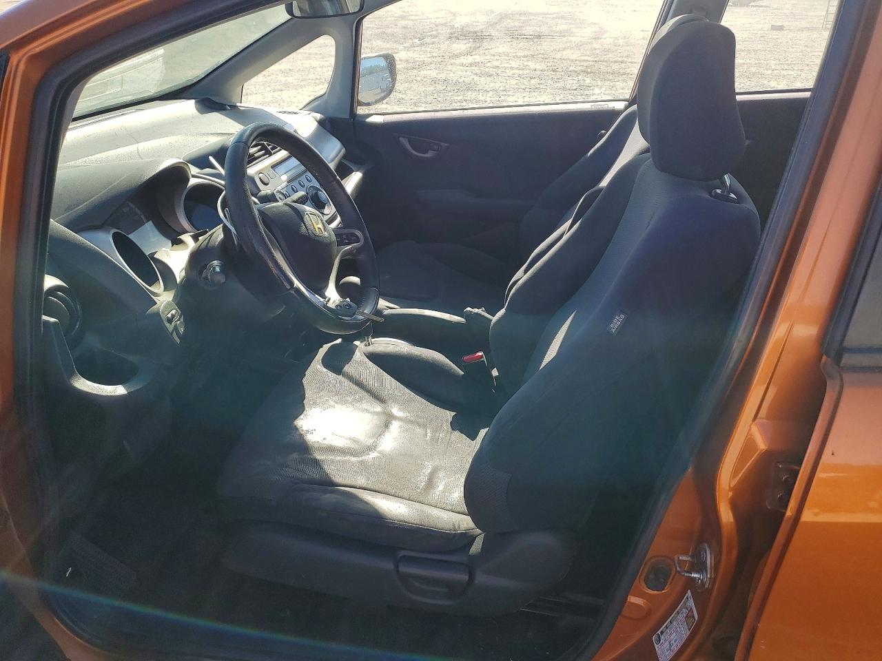 2009 Honda Fit Sport Orange vin: JHMGE88429S066409