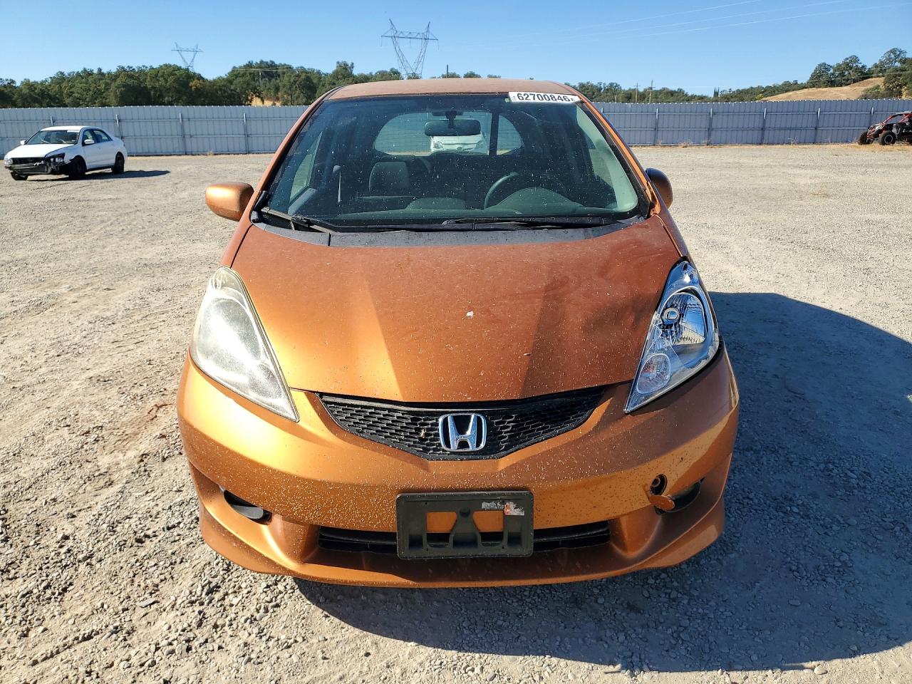2009 Honda Fit Sport Orange vin: JHMGE88429S066409
