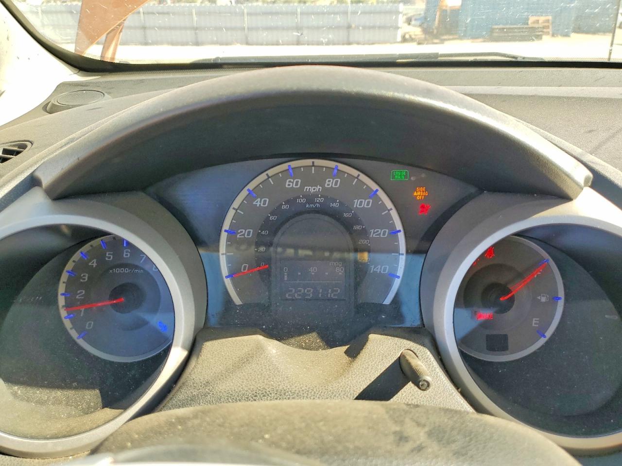 2009 Honda Fit Sport Orange vin: JHMGE88429S066409