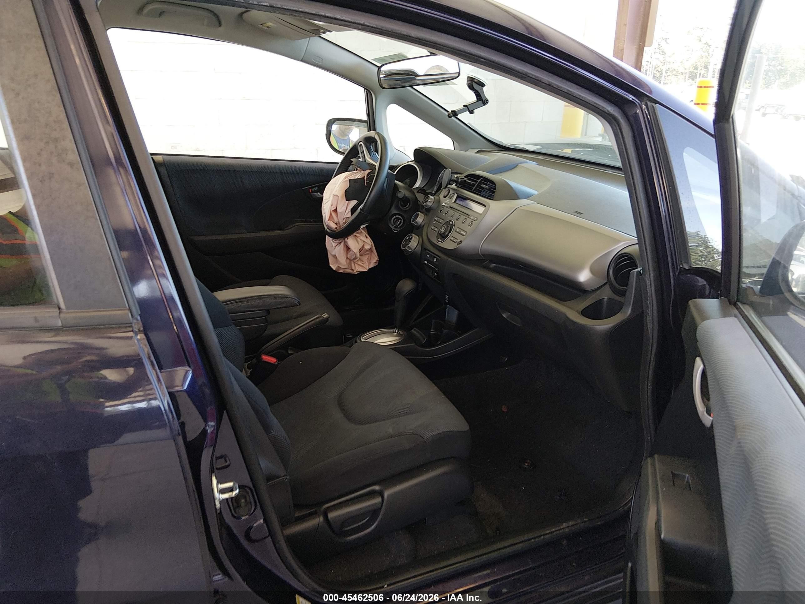 2009 Honda Fit Sport Blue vin: JHMGE88429S075093