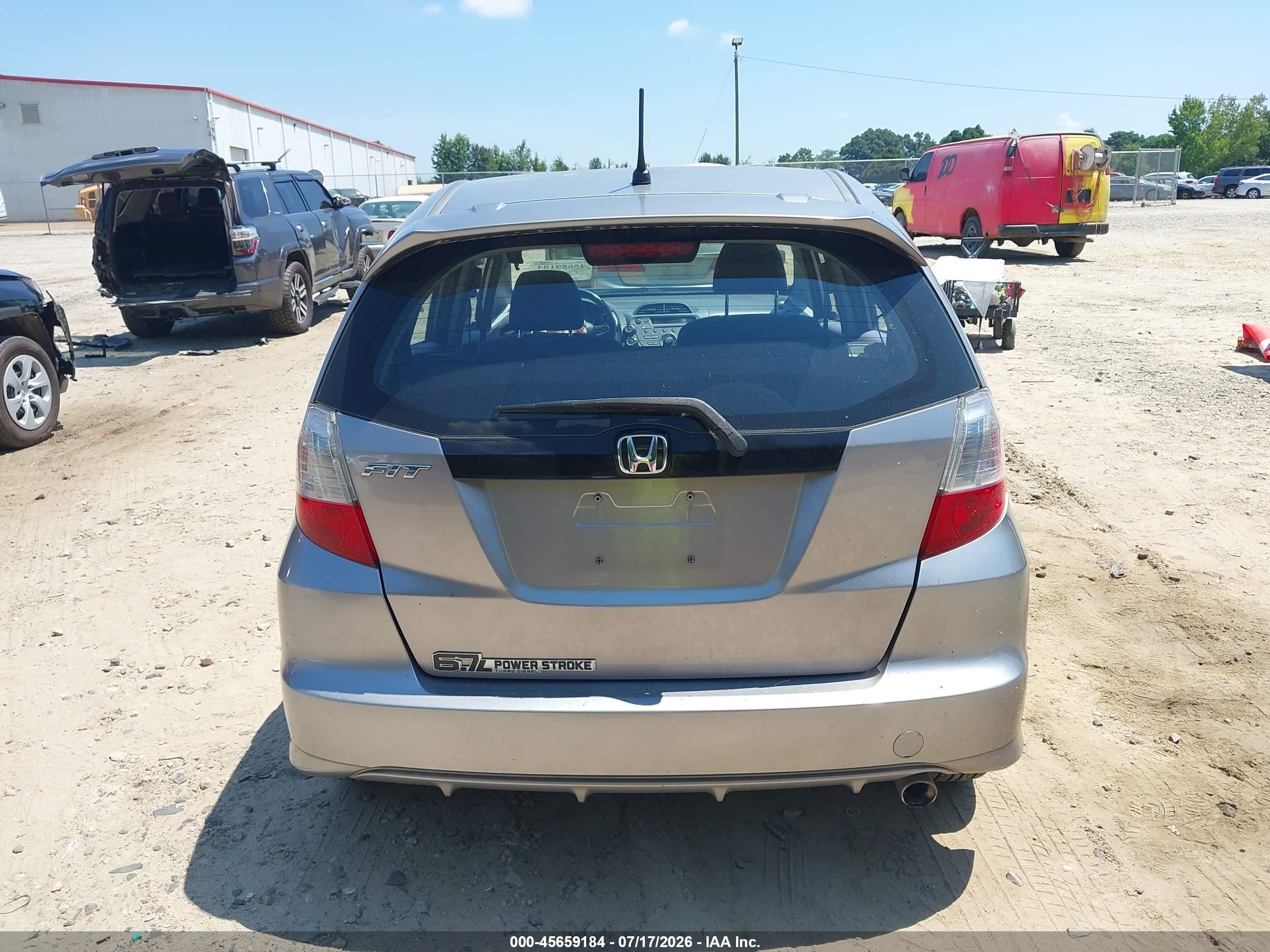 2009 Honda Fit Sport Silver vin: JHMGE88439S002962