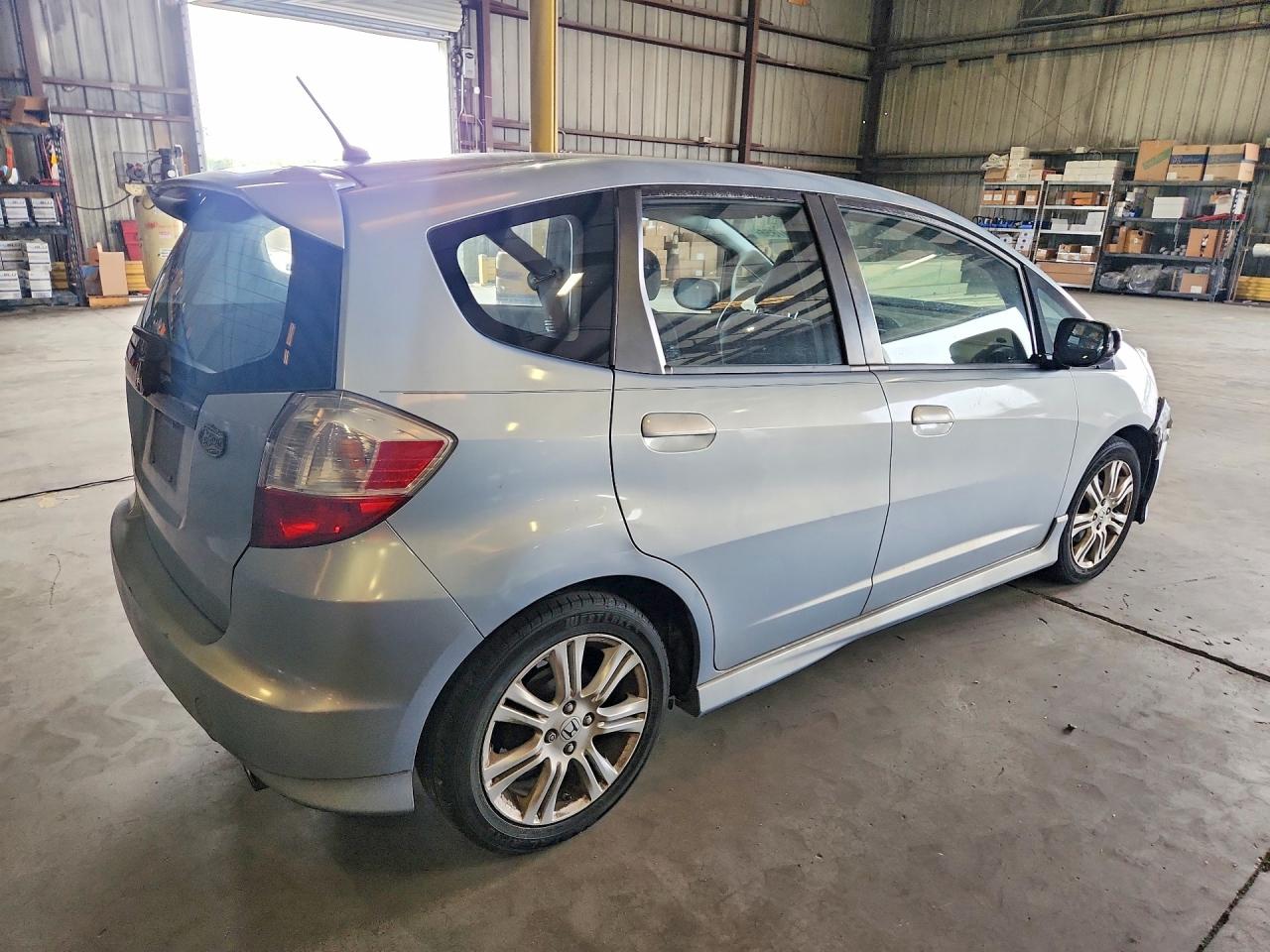 2009 Honda Fit Sport Blue vin: JHMGE88439S007627