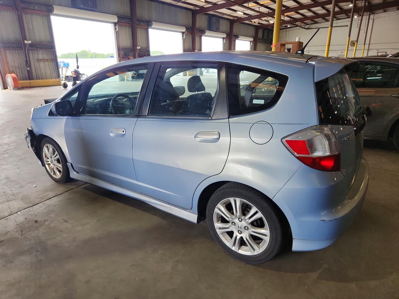 2009 Honda Fit Sport Blue vin: JHMGE88439S007627