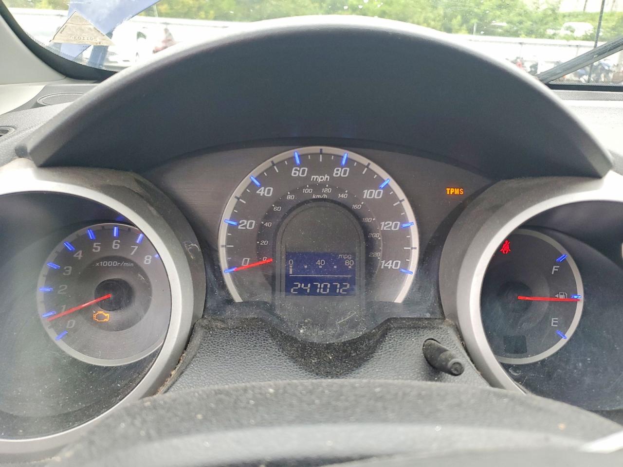 2009 Honda Fit Sport Blue vin: JHMGE88439S007840