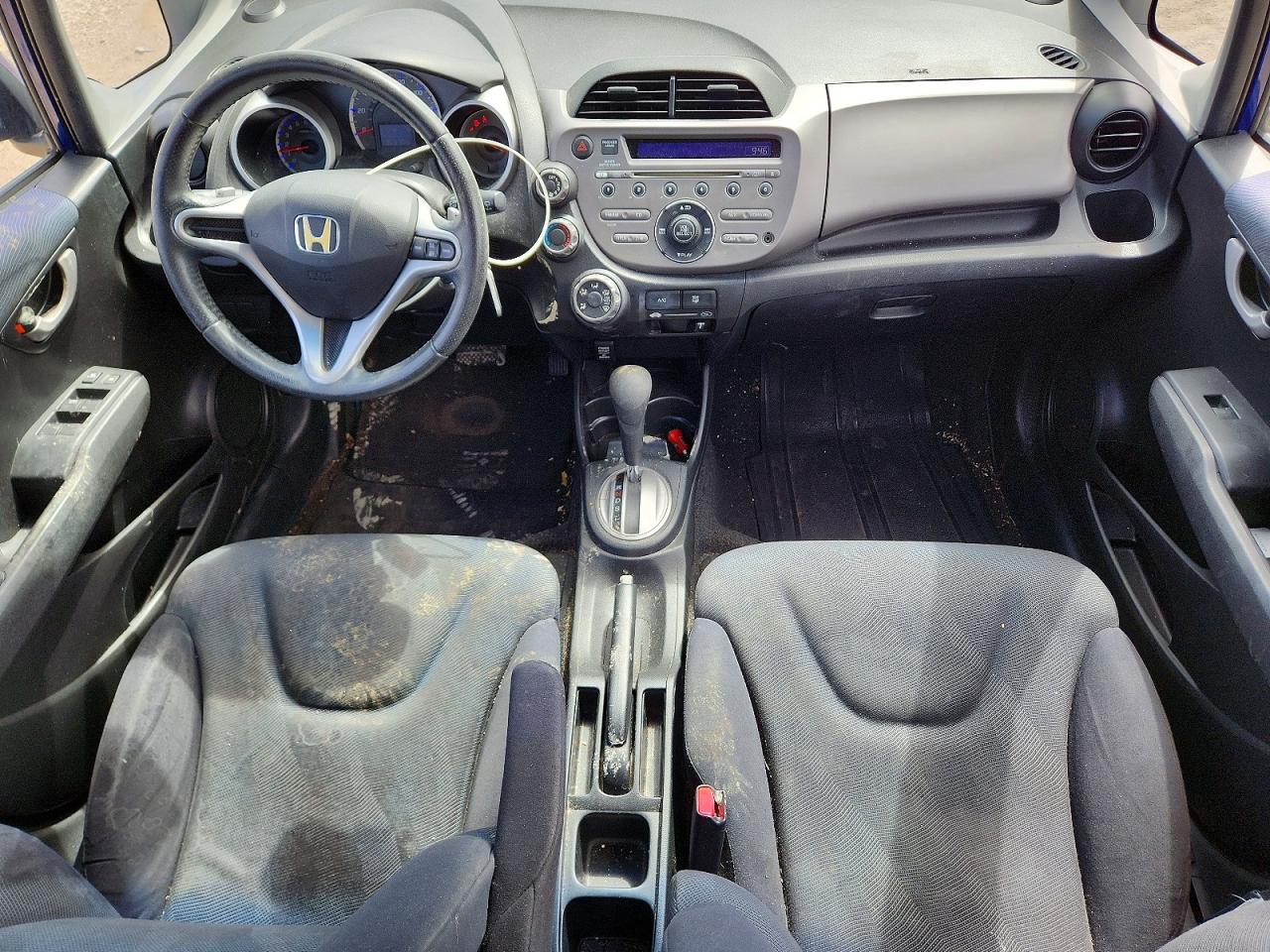 2009 Honda Fit Sport Blue vin: JHMGE88439S013301