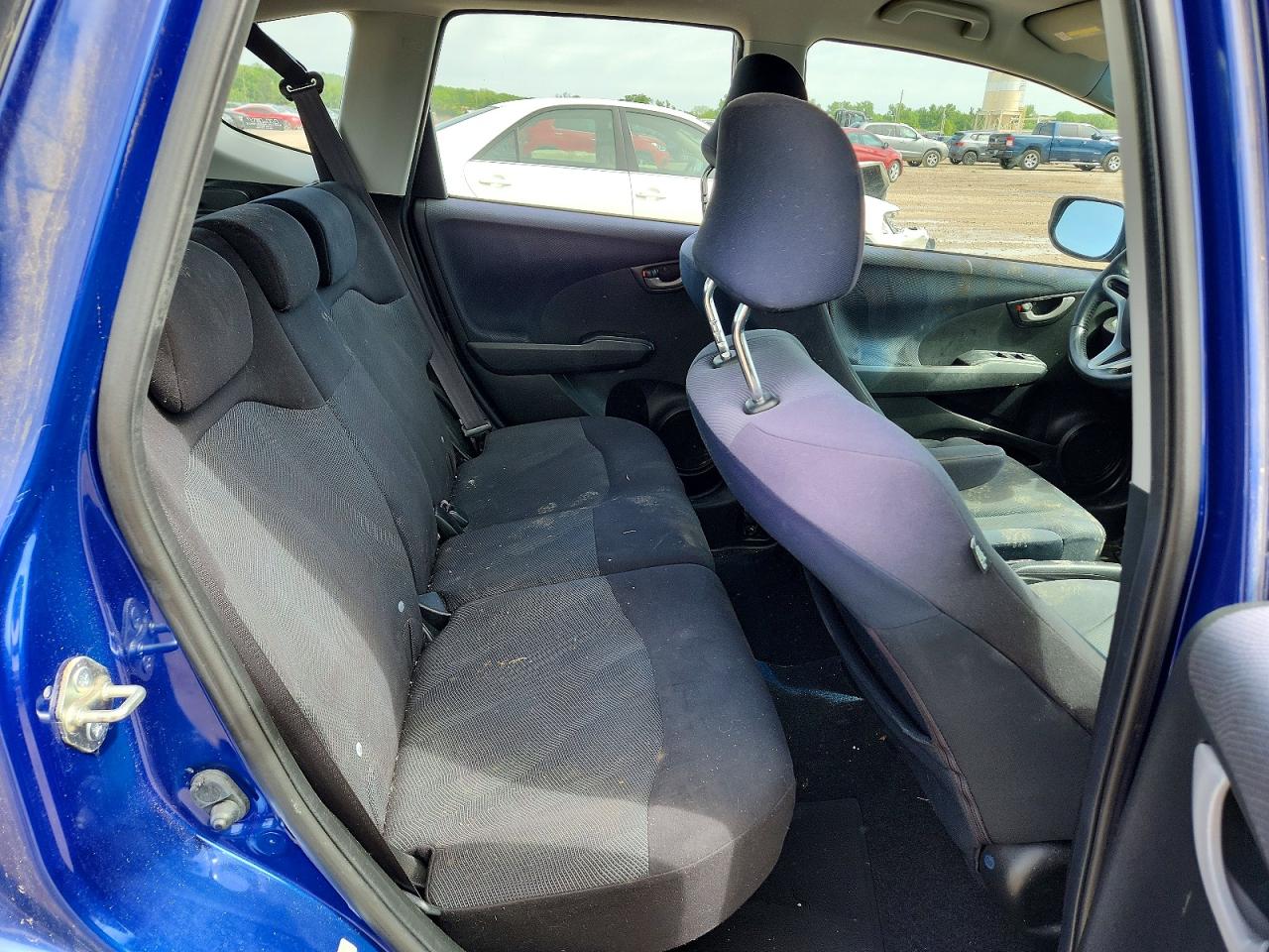 2009 Honda Fit Sport Blue vin: JHMGE88439S013301