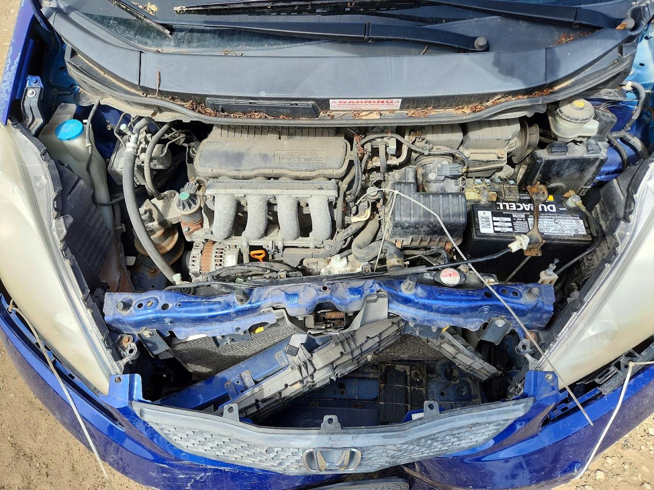 2009 Honda Fit Sport Blue vin: JHMGE88439S013301