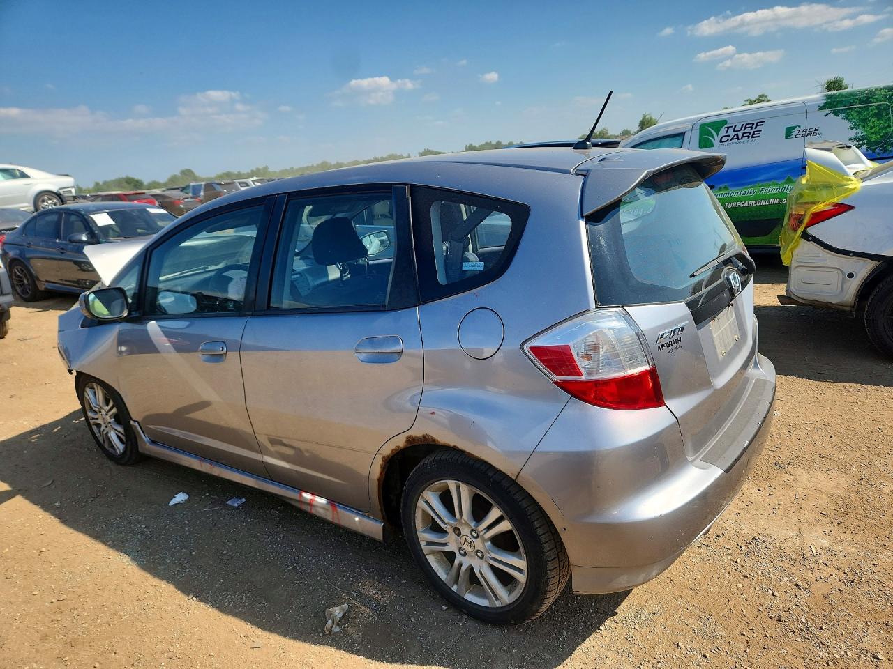 2009 Honda Fit Sport Серебряный vin: JHMGE88439S048274