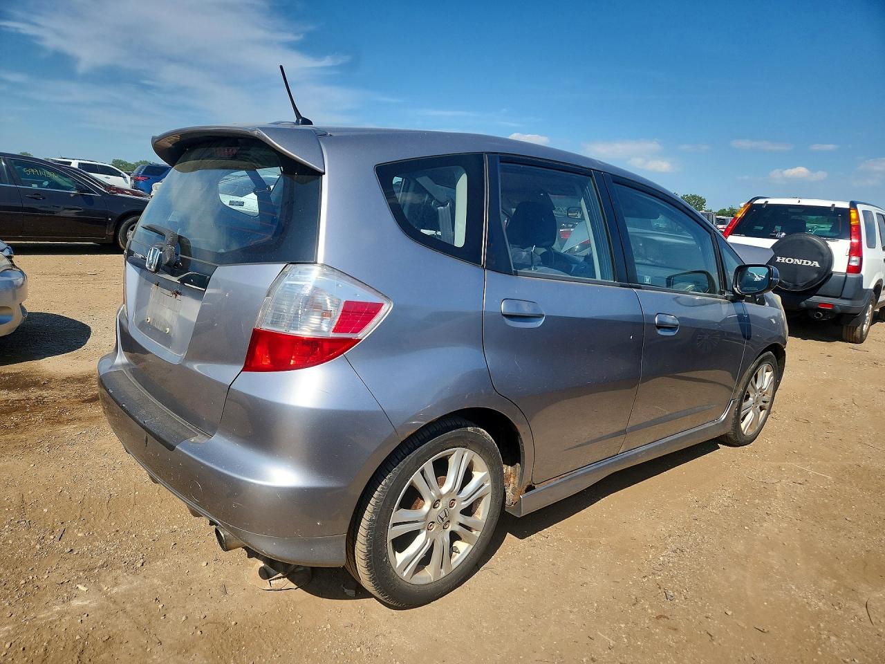 2009 Honda Fit Sport Серебряный vin: JHMGE88439S048274