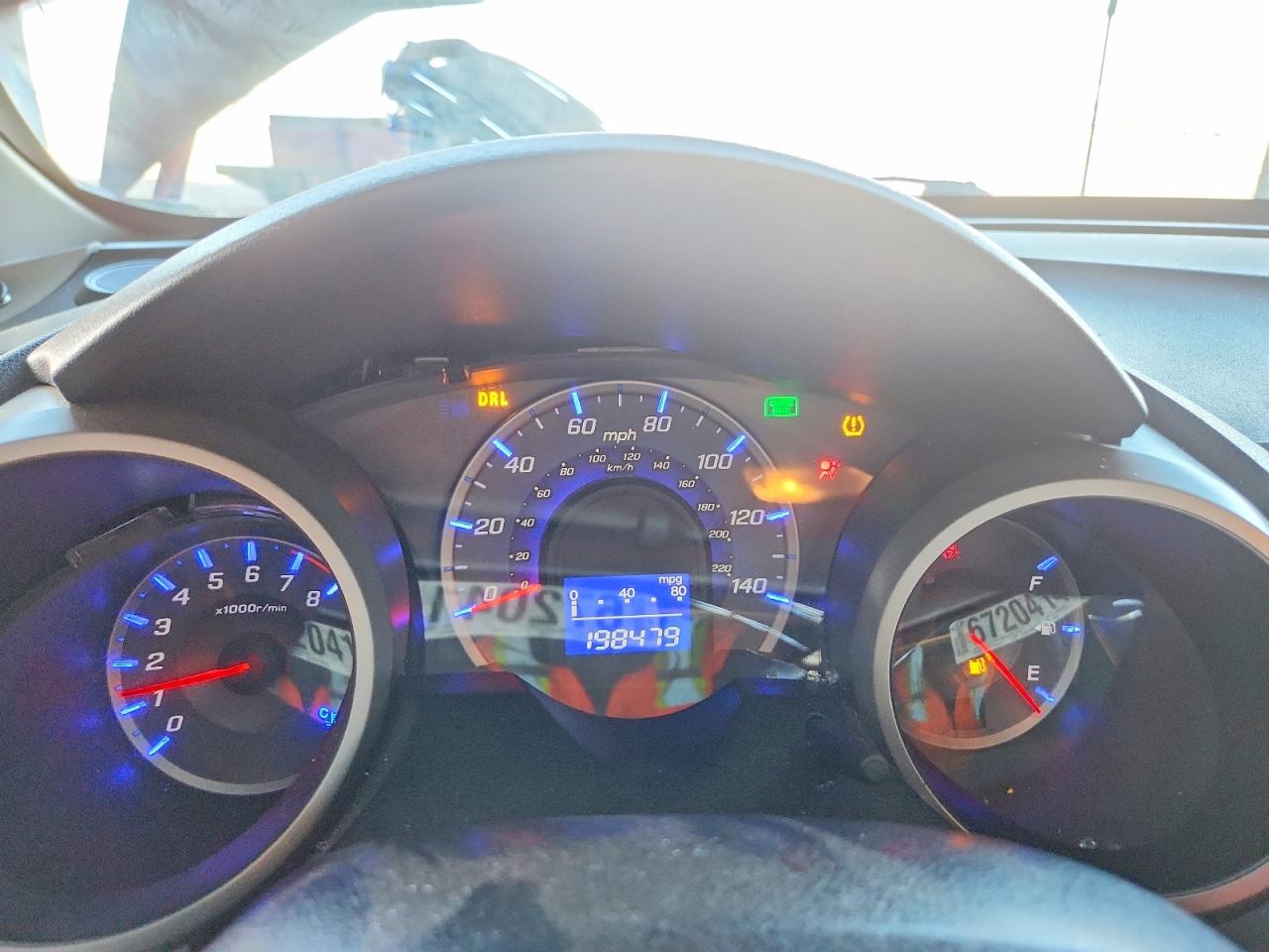 2009 Honda Fit Sport Красный vin: JHMGE88439S065978