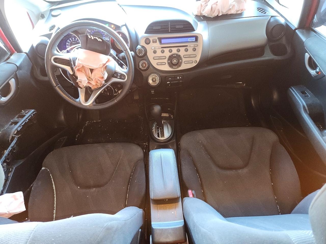 2009 Honda Fit Sport Красный vin: JHMGE88439S065978