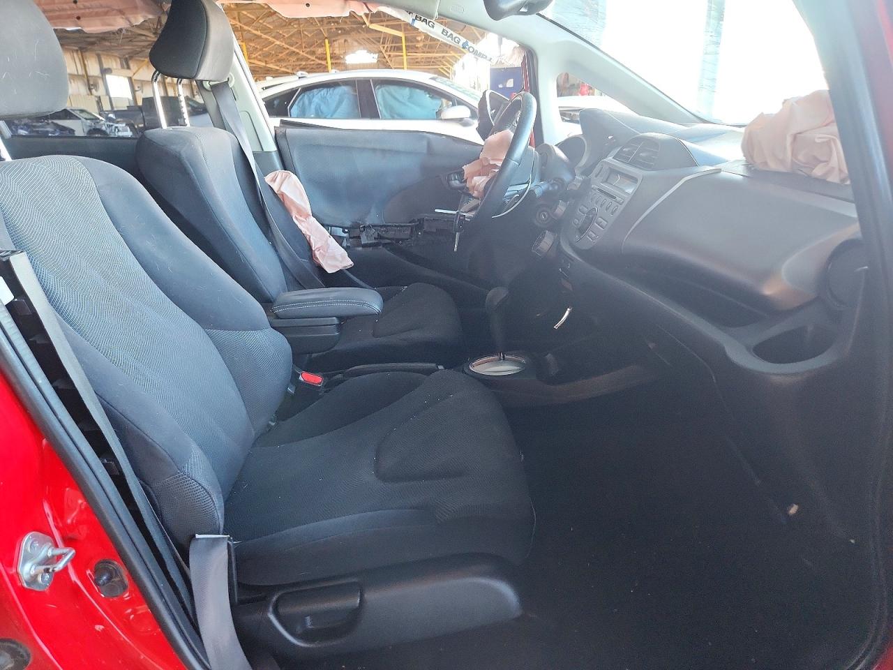 2009 Honda Fit Sport Красный vin: JHMGE88439S065978