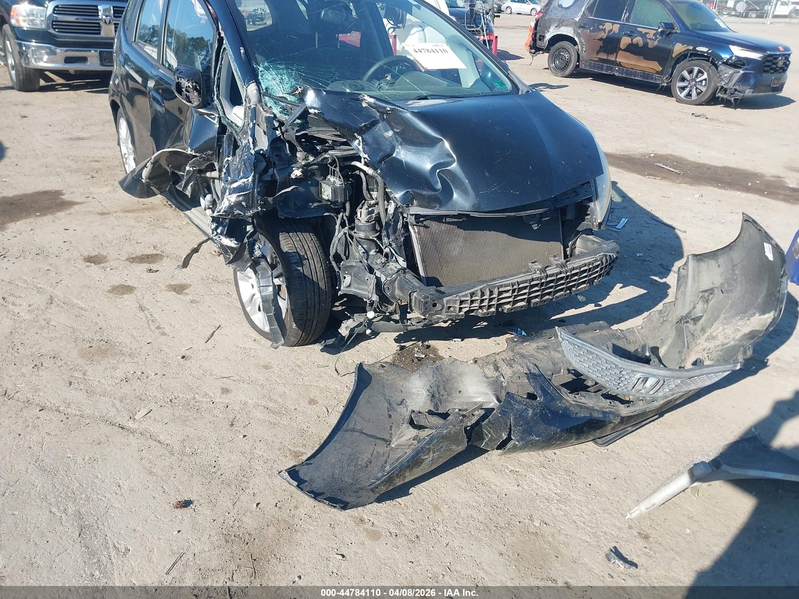 2009 Honda Fit Sport Черный vin: JHMGE88439S067598