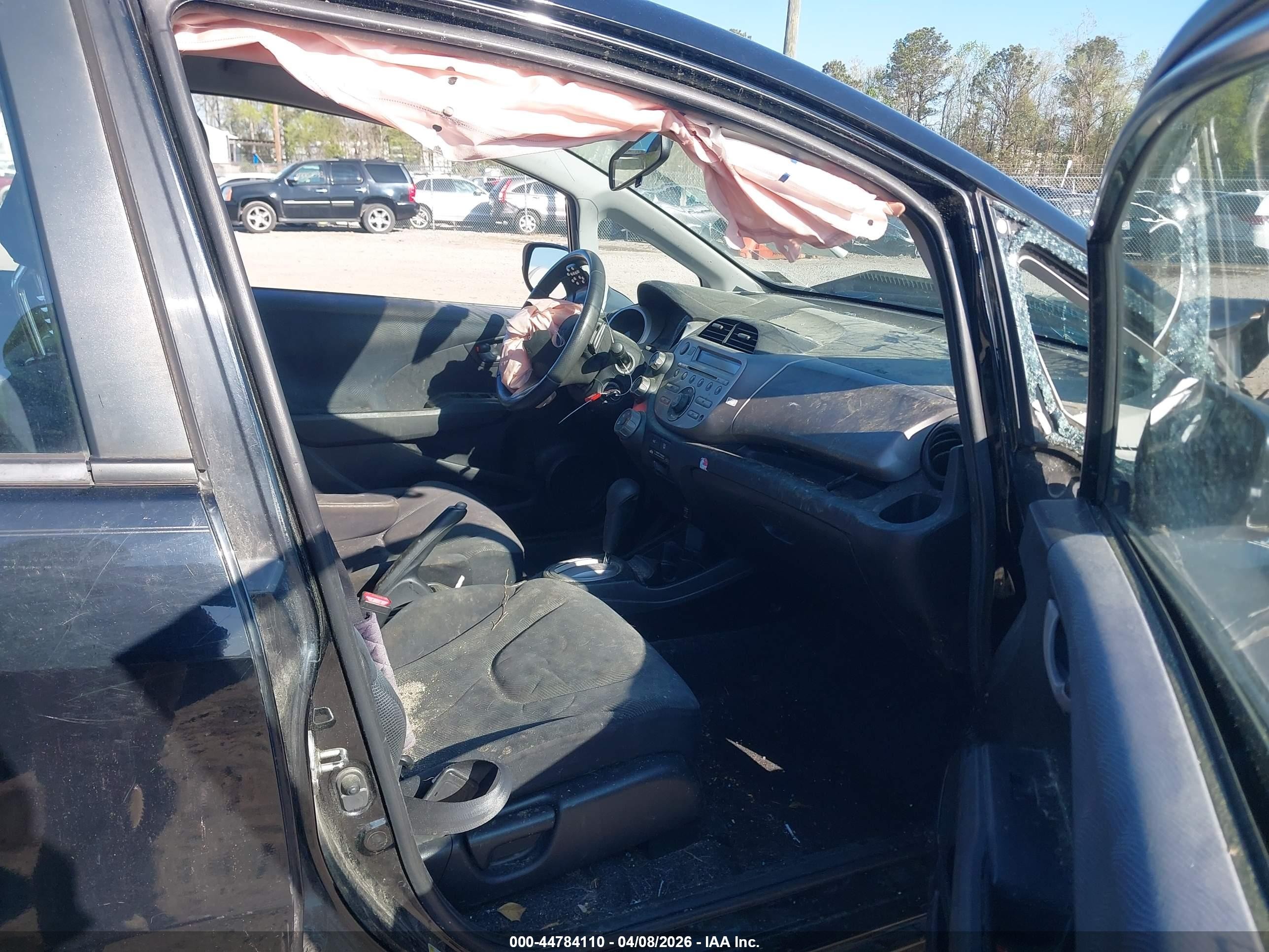 2009 Honda Fit Sport Черный vin: JHMGE88439S067598