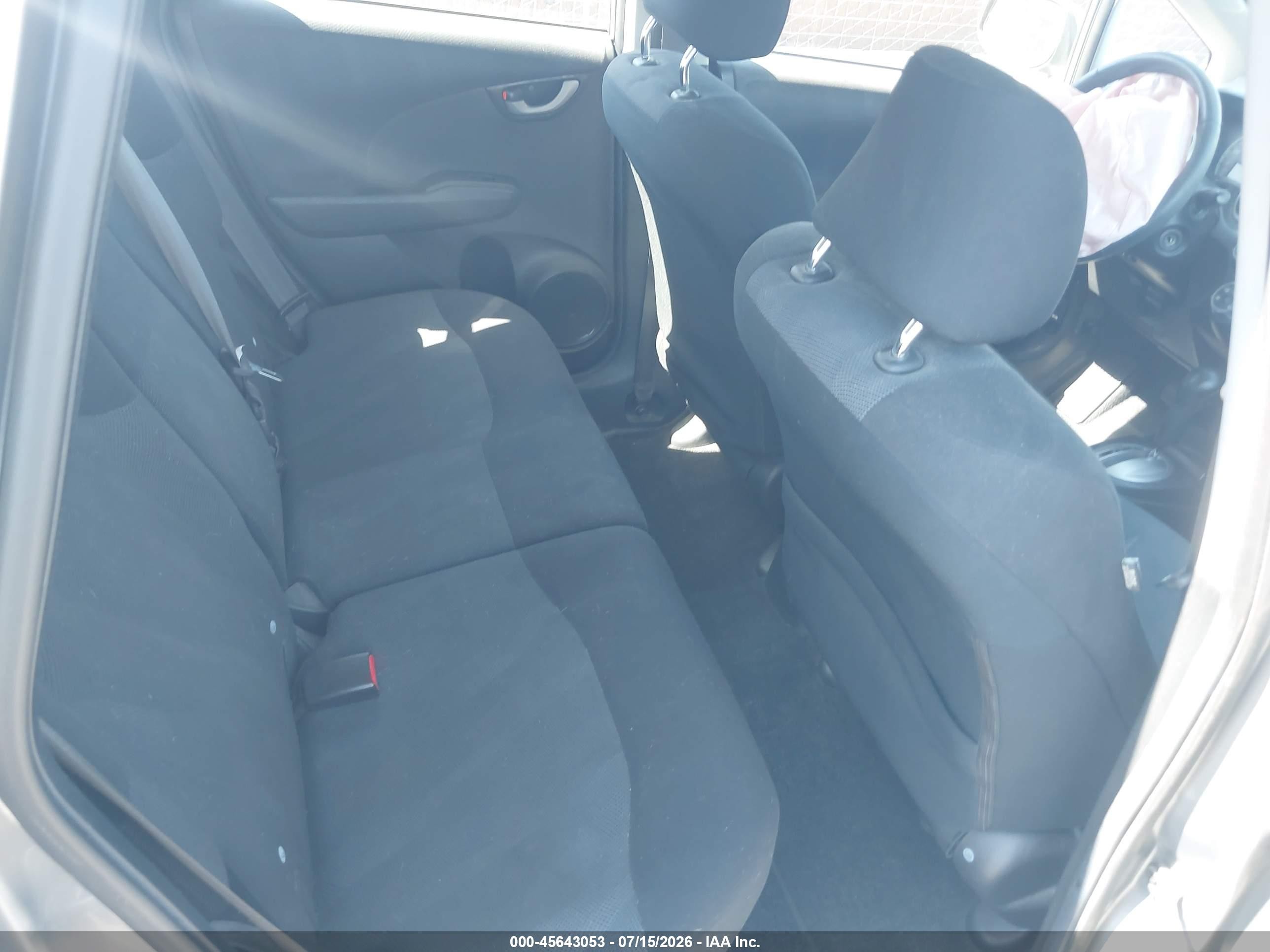 2009 Honda Fit Sport Gray vin: JHMGE88439S072087