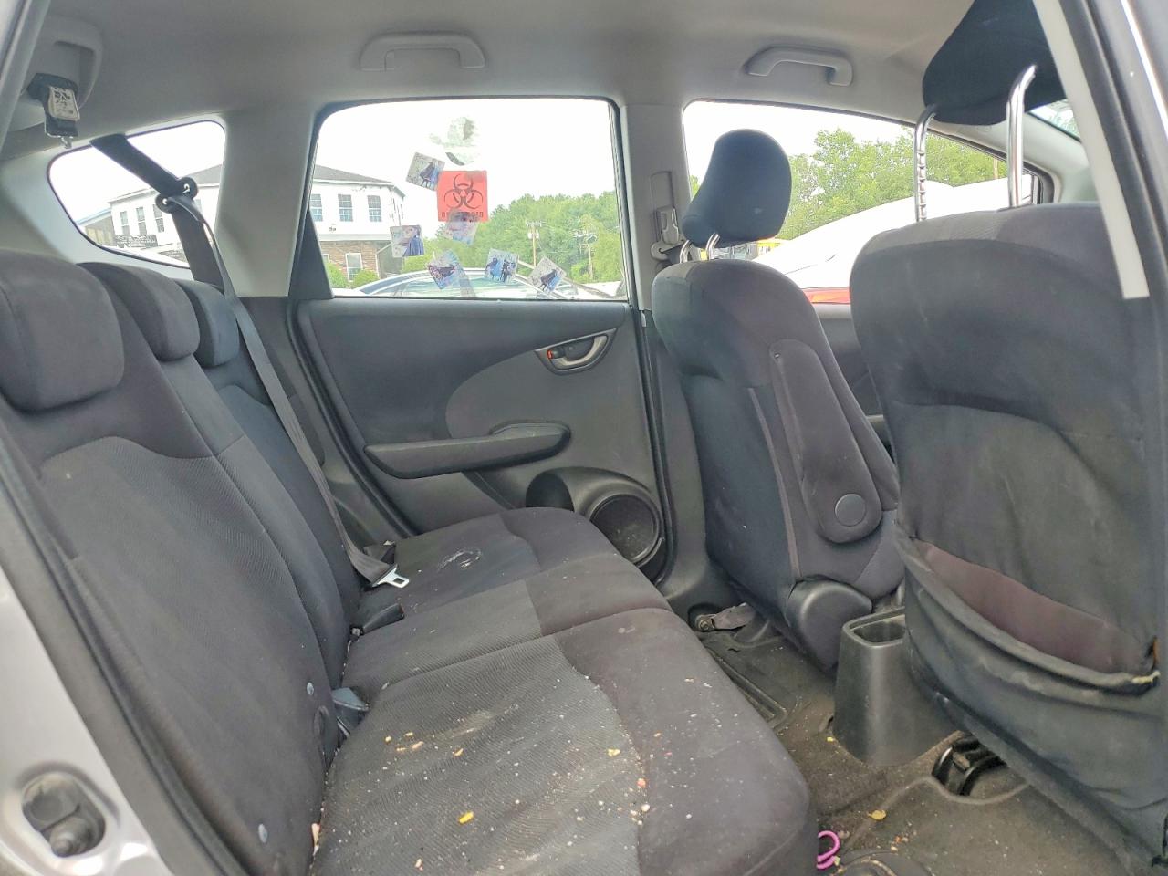 2009 Honda Fit Sport Silver vin: JHMGE88449S027109