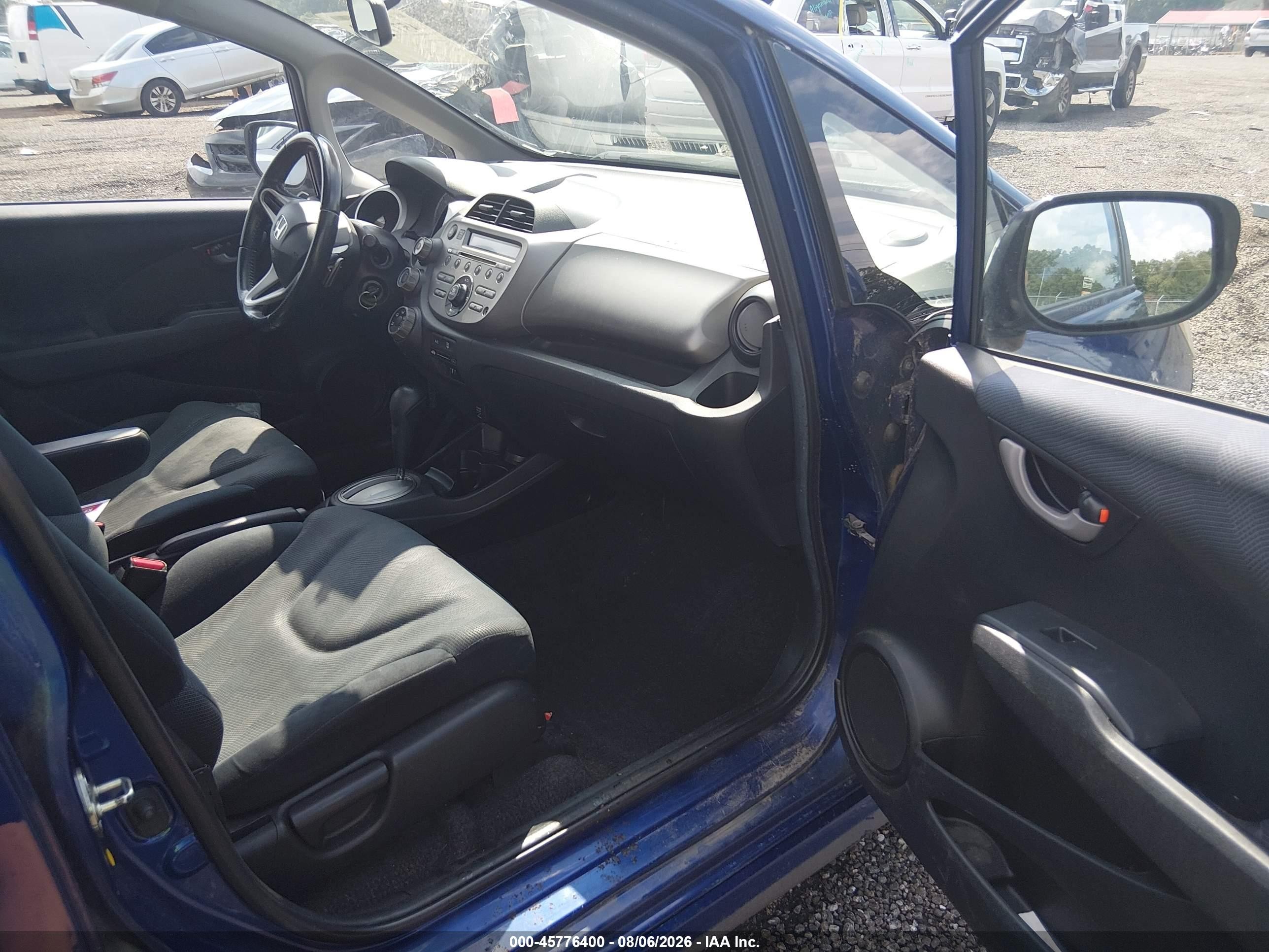 2009 Honda Fit Sport Blue vin: JHMGE88449S041964