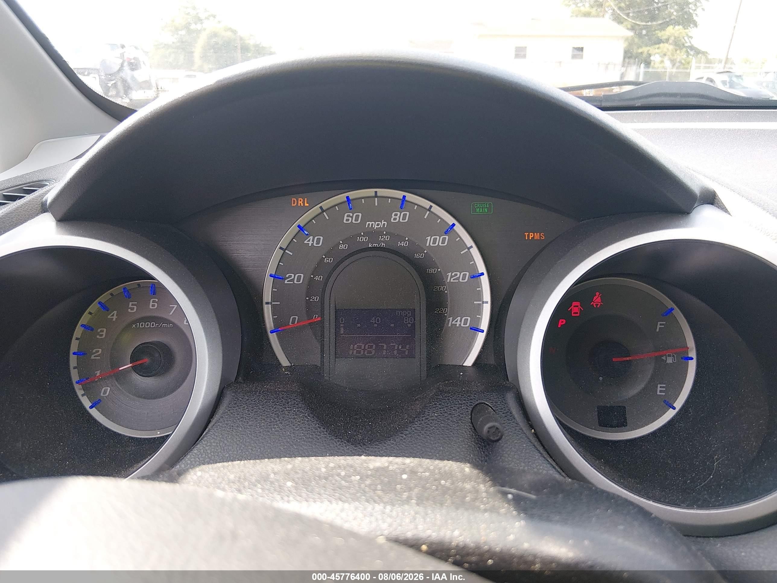 2009 Honda Fit Sport Blue vin: JHMGE88449S041964