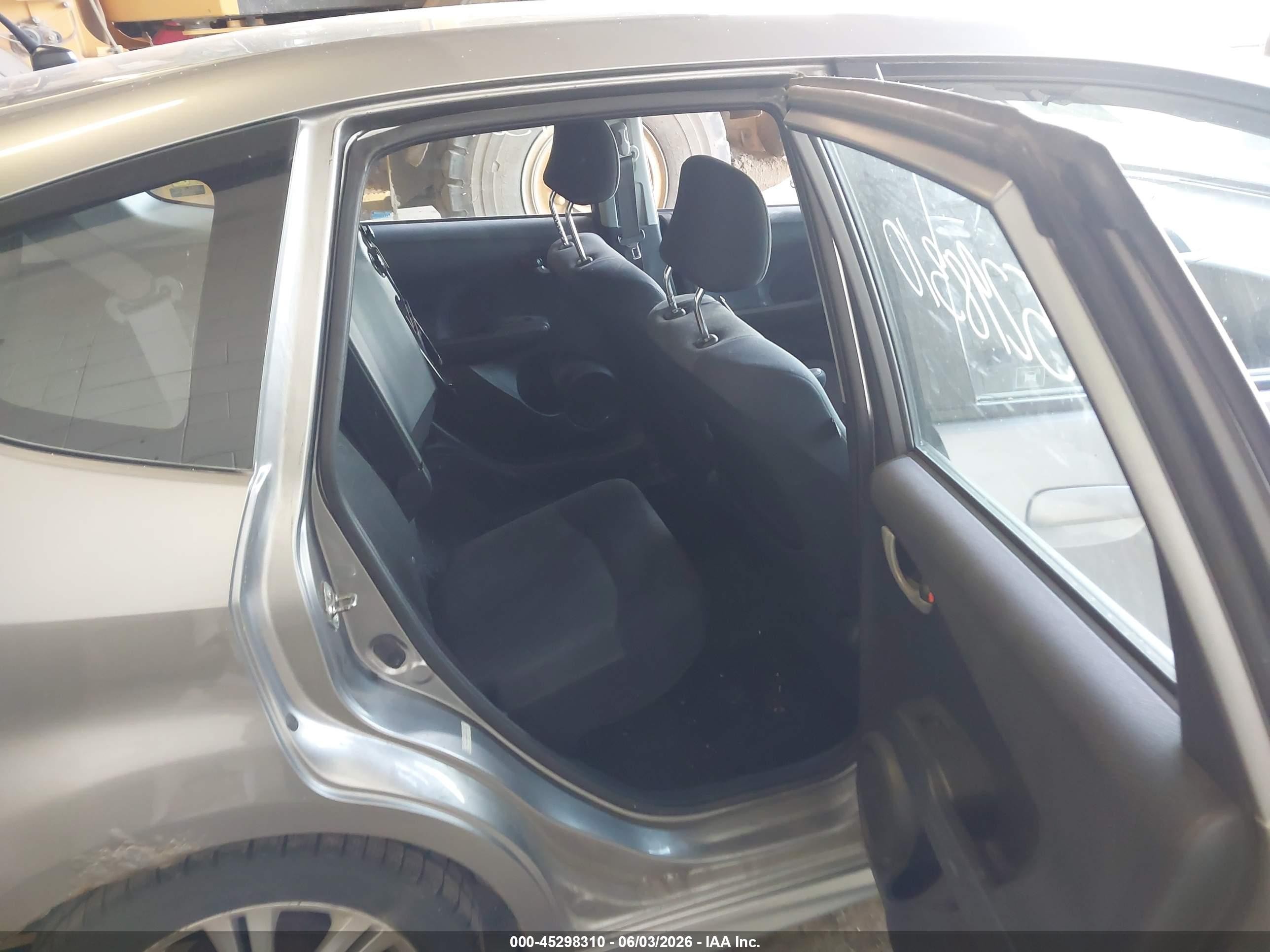 2009 Honda Fit Sport Gray vin: JHMGE88459S010500