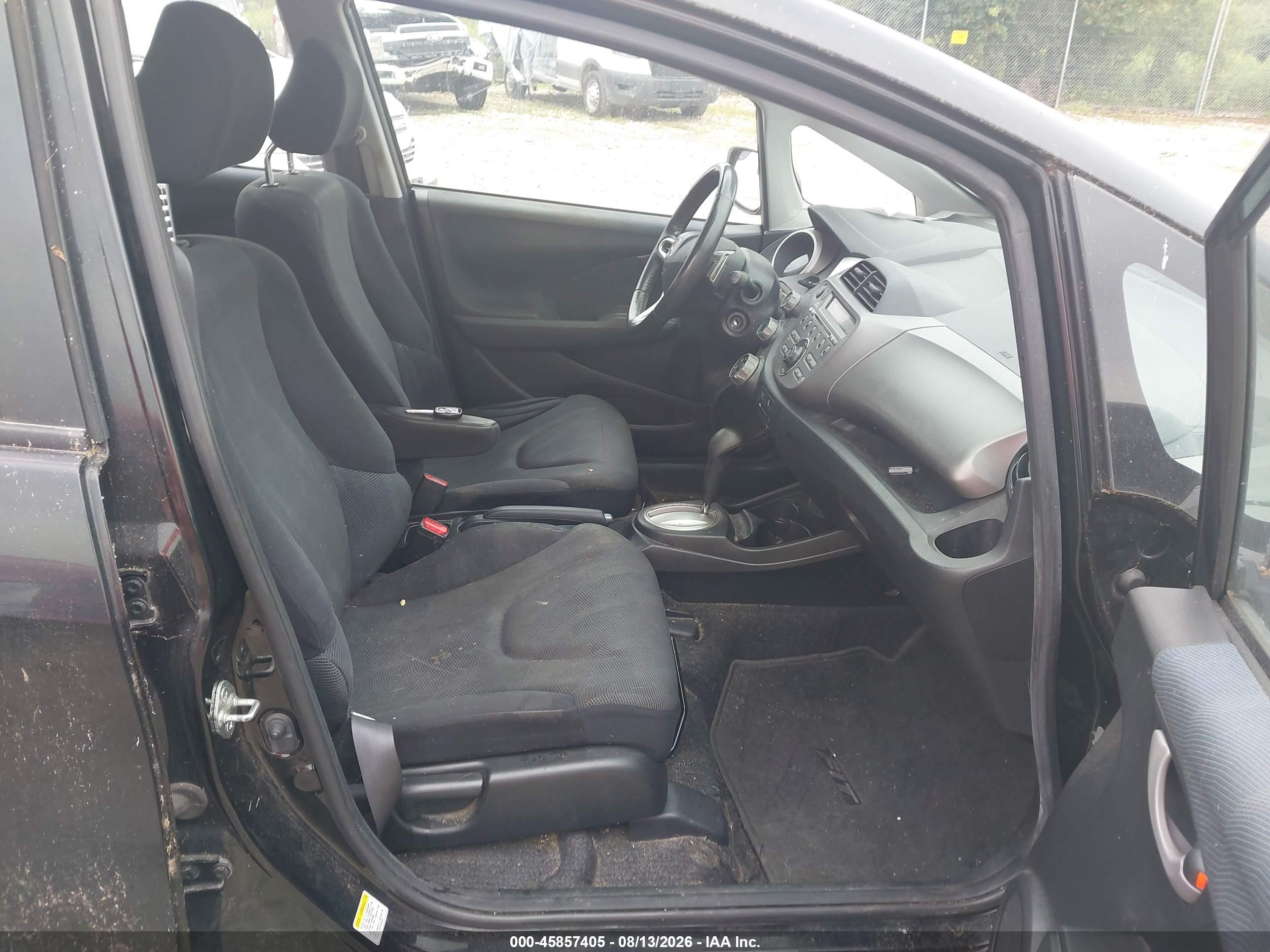2009 Honda Fit Sport Black vin: JHMGE88459S010948