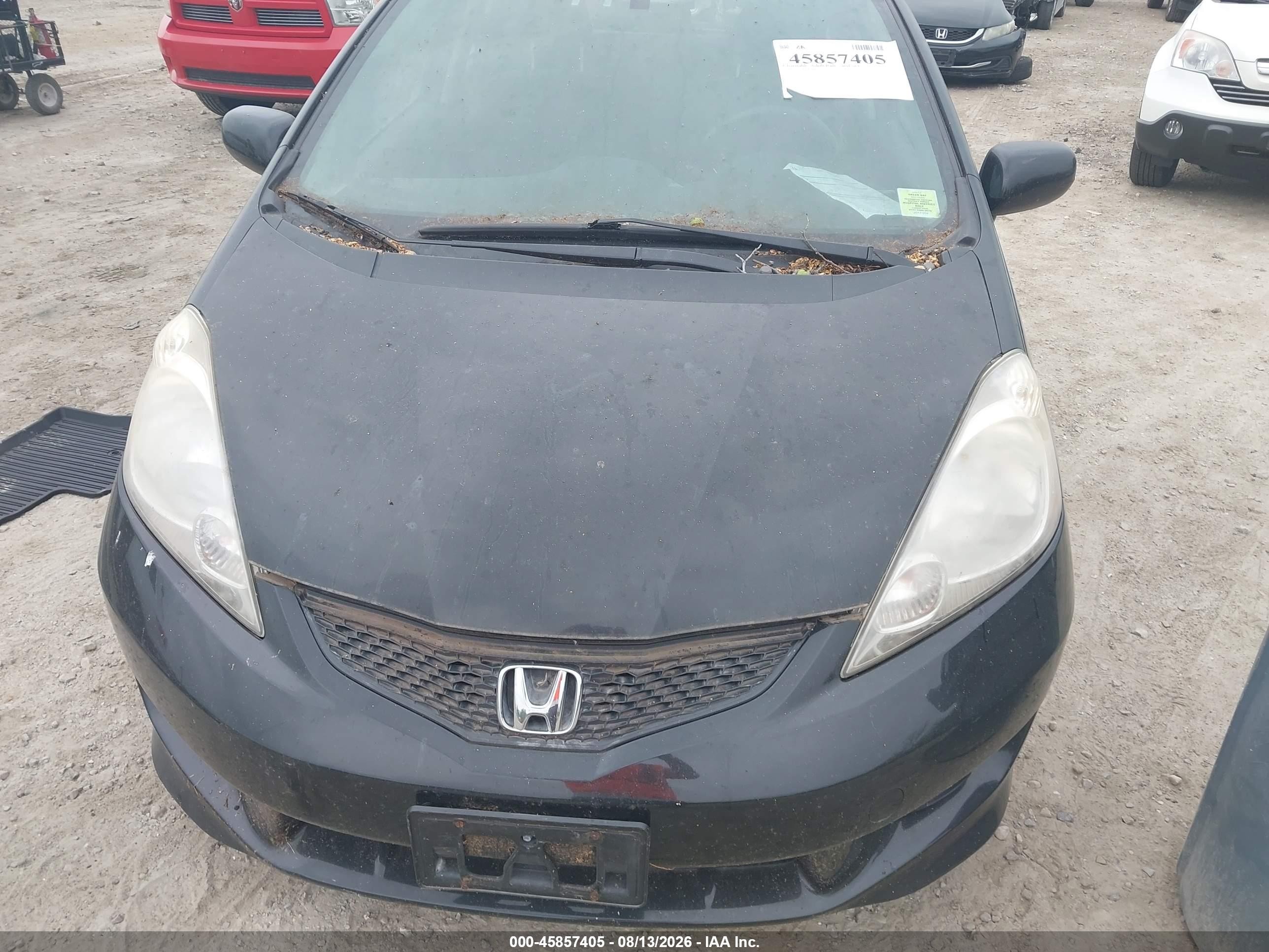 2009 Honda Fit Sport Black vin: JHMGE88459S010948