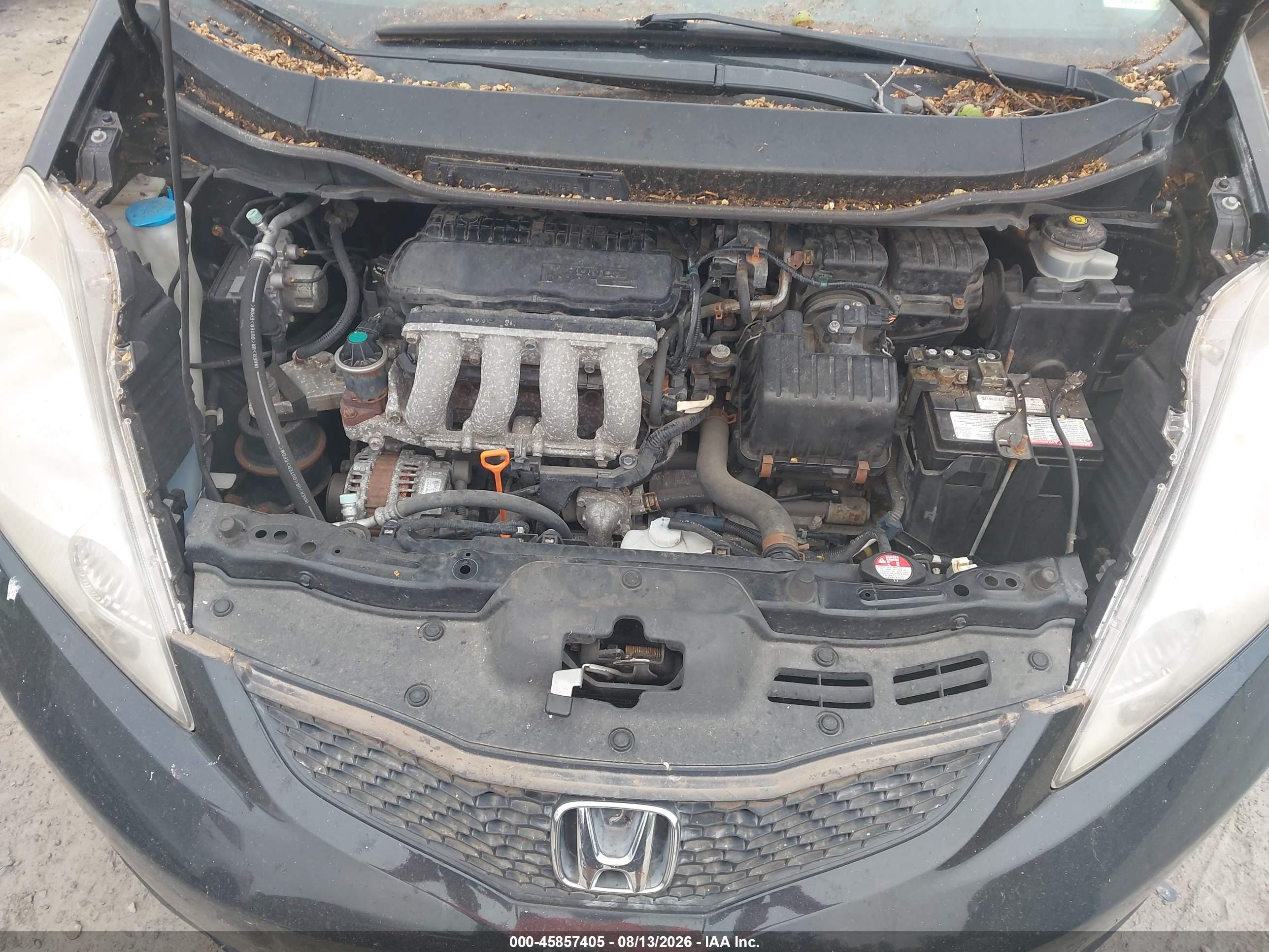 2009 Honda Fit Sport Black vin: JHMGE88459S010948