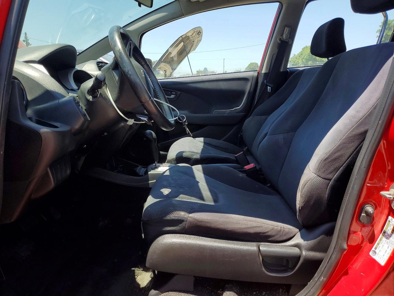 2009 Honda Fit Sport Red vin: JHMGE88459S011517