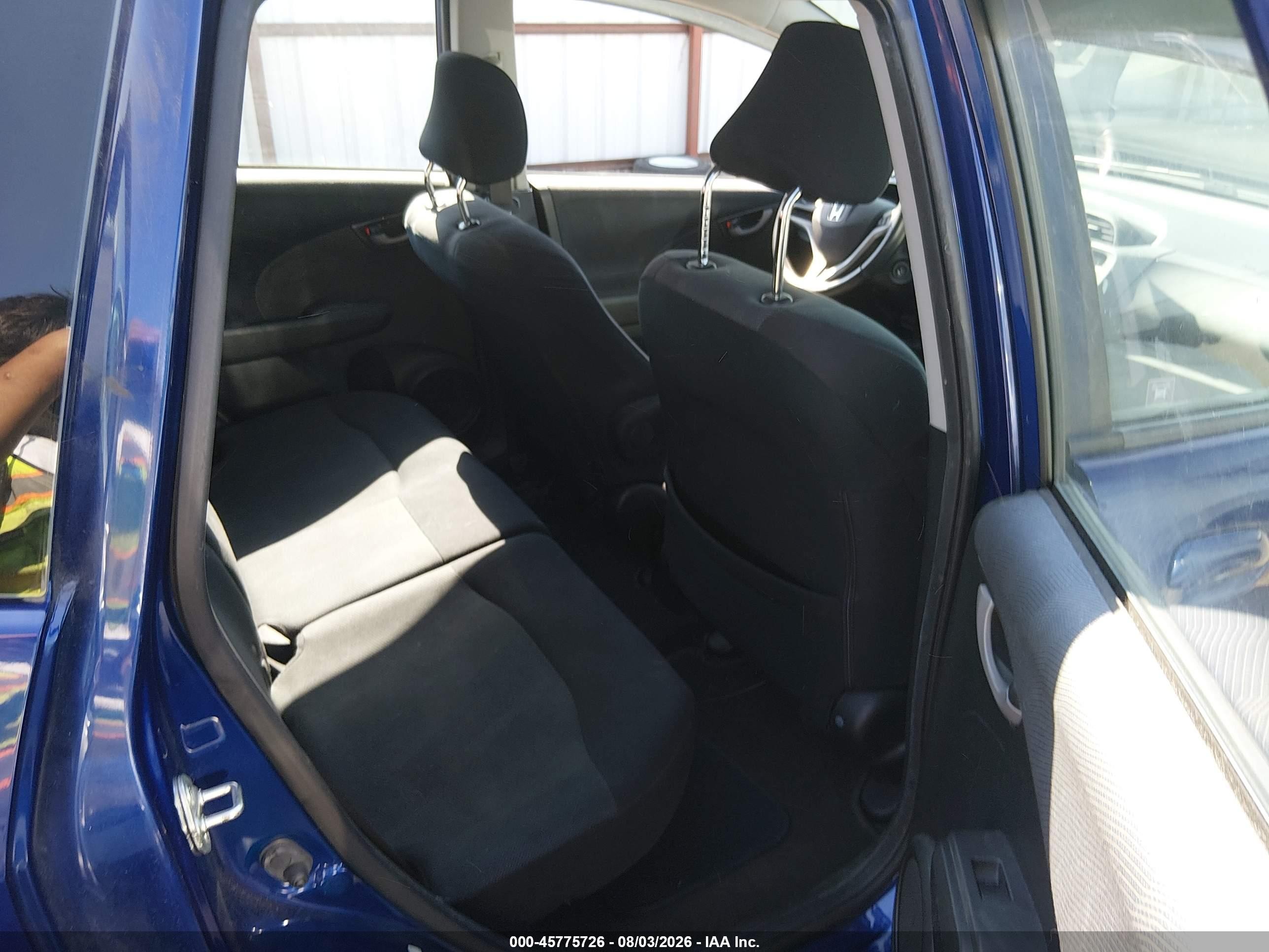 2009 Honda Fit Sport Blue vin: JHMGE88459S014661