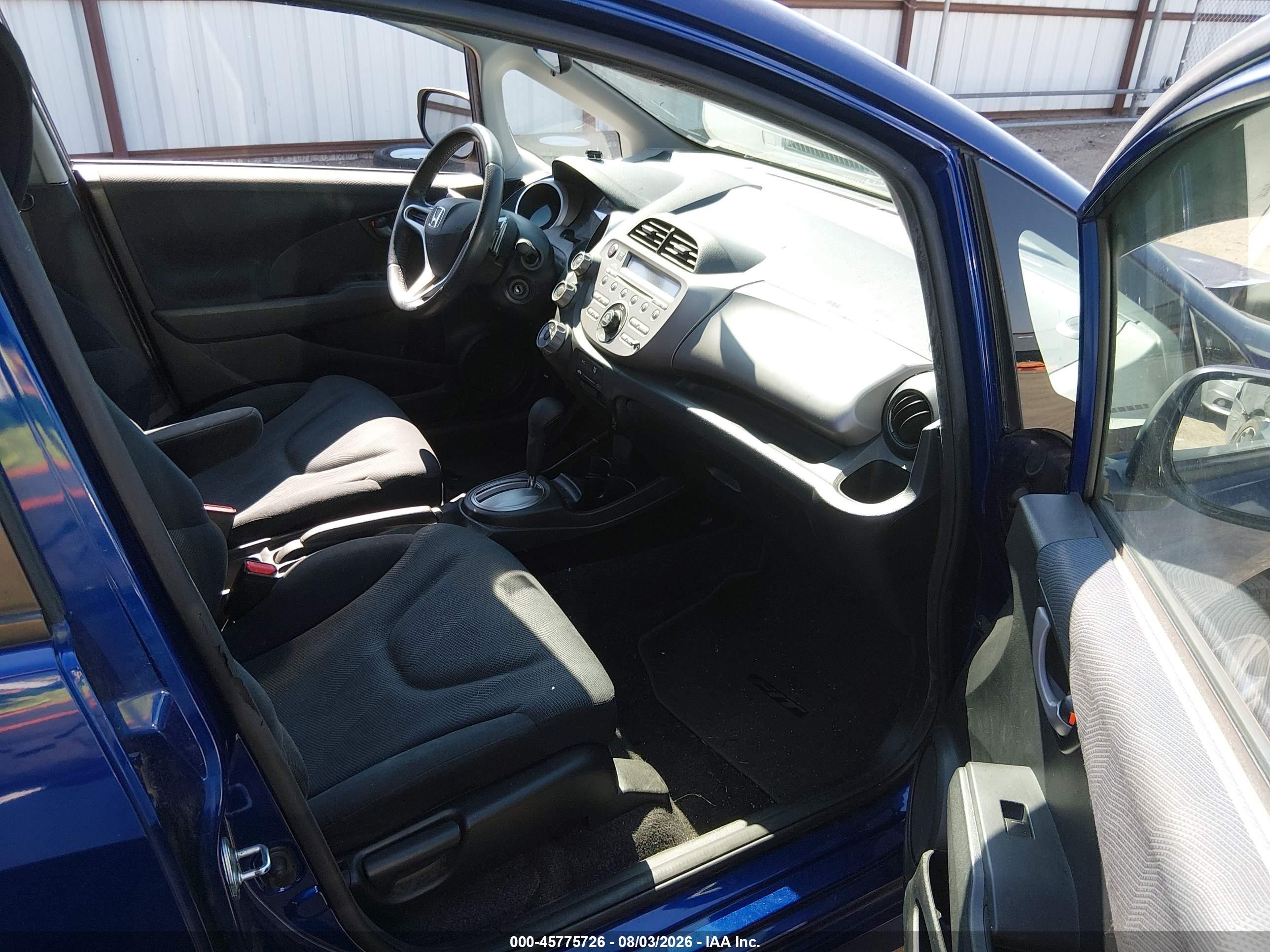 2009 Honda Fit Sport Blue vin: JHMGE88459S014661