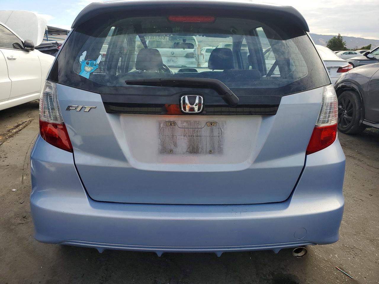 2009 Honda Fit Sport Blue vin: JHMGE88459S017222