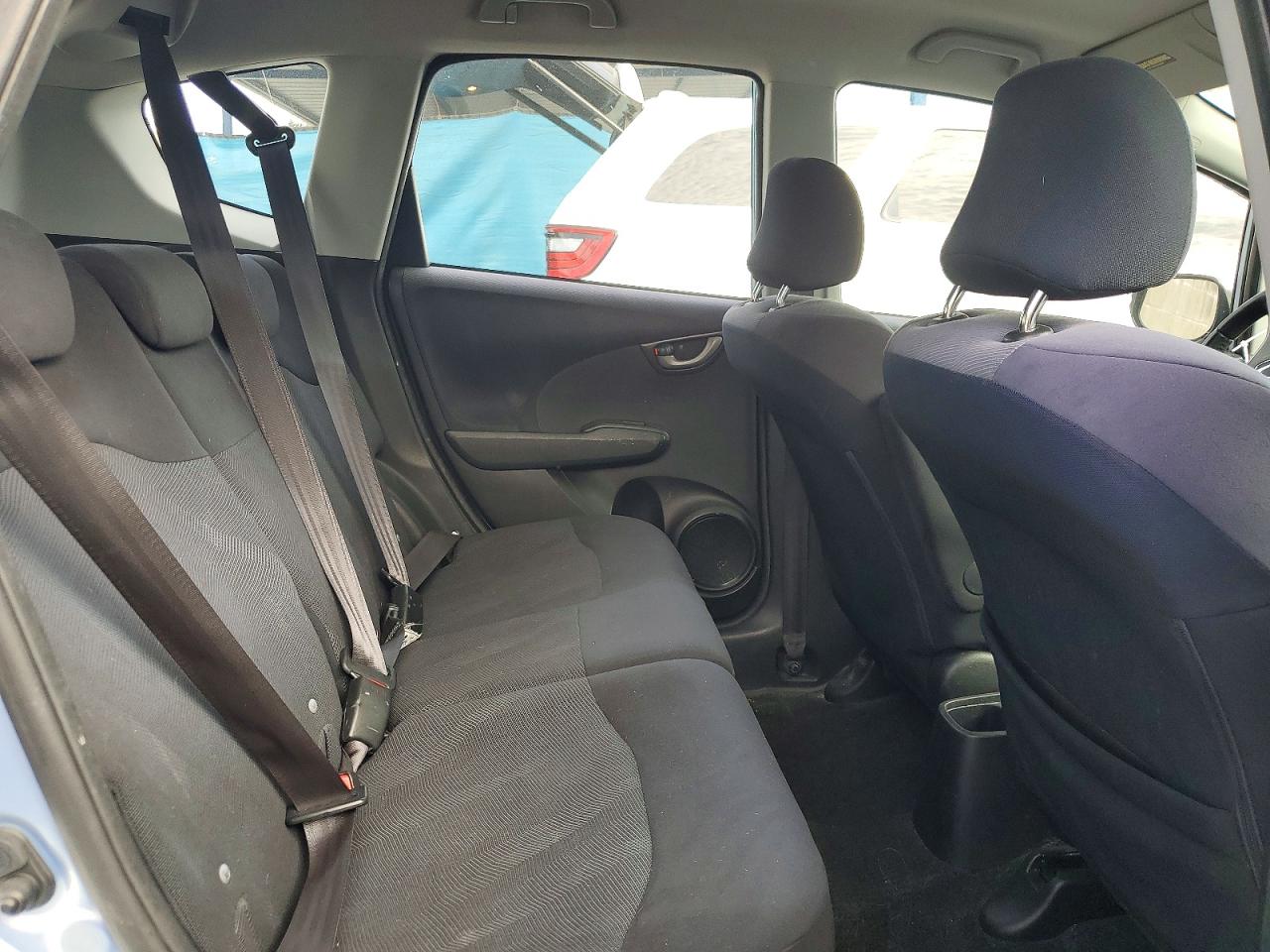 2009 Honda Fit Sport Blue vin: JHMGE88459S017222