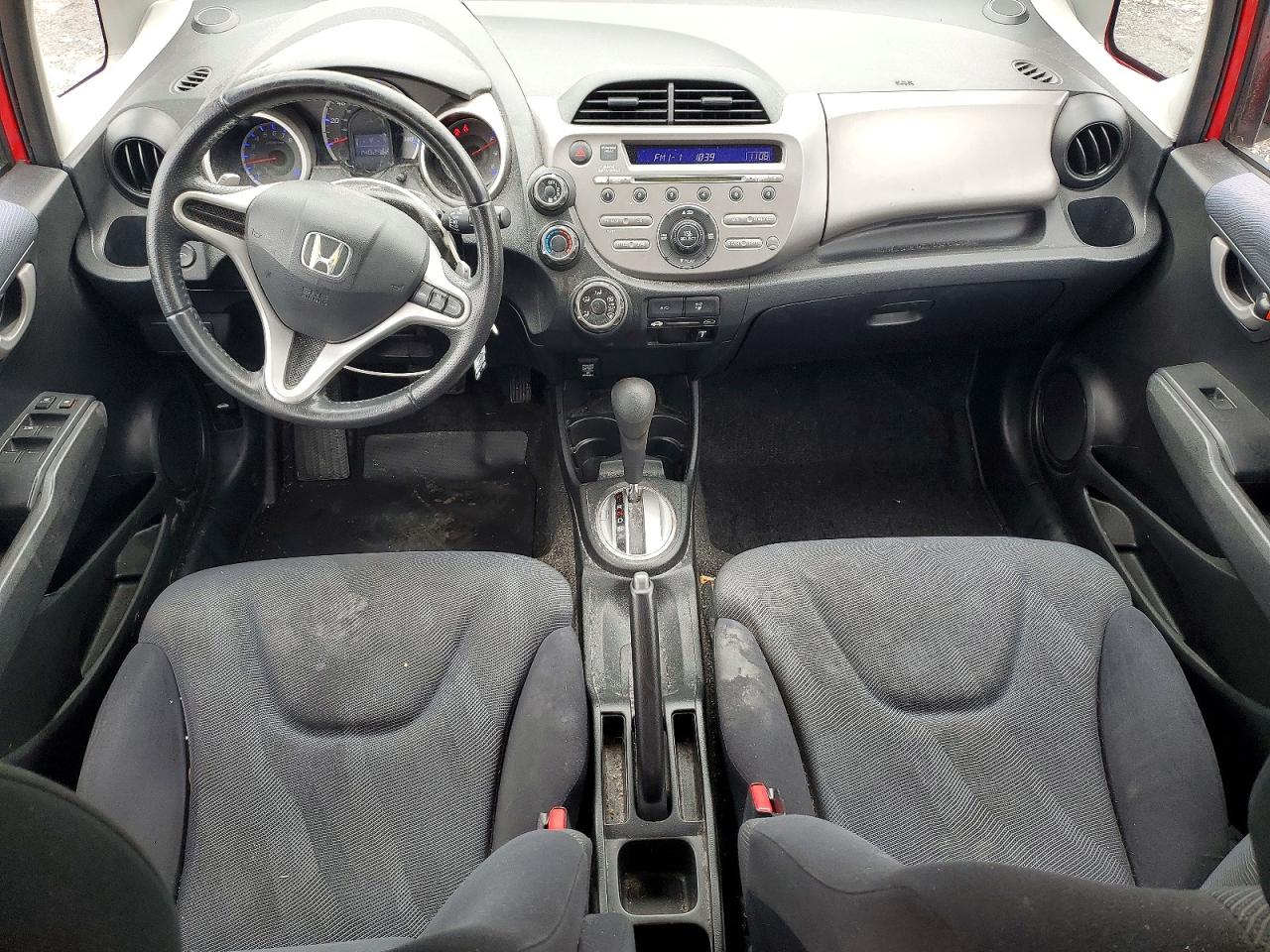 2009 Honda Fit Sport Red vin: JHMGE88459S033310