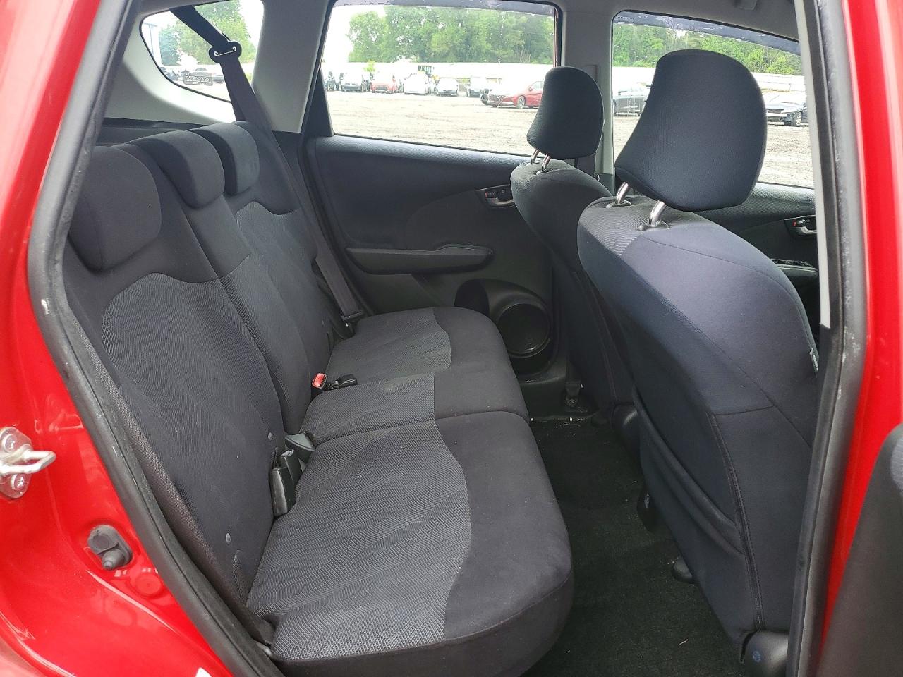 2009 Honda Fit Sport Red vin: JHMGE88459S033310