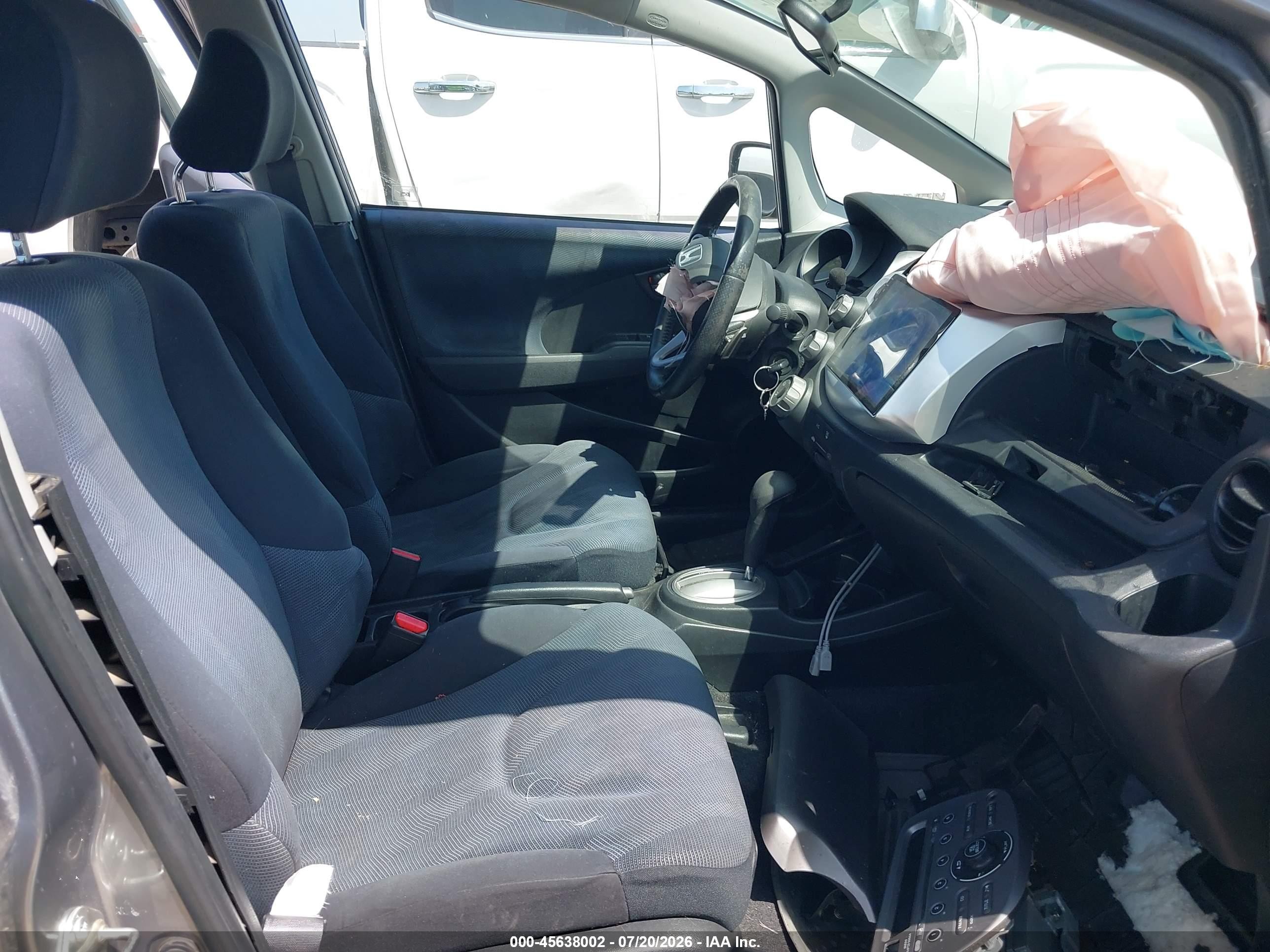 2009 Honda Fit Sport Gray vin: JHMGE88459S045683
