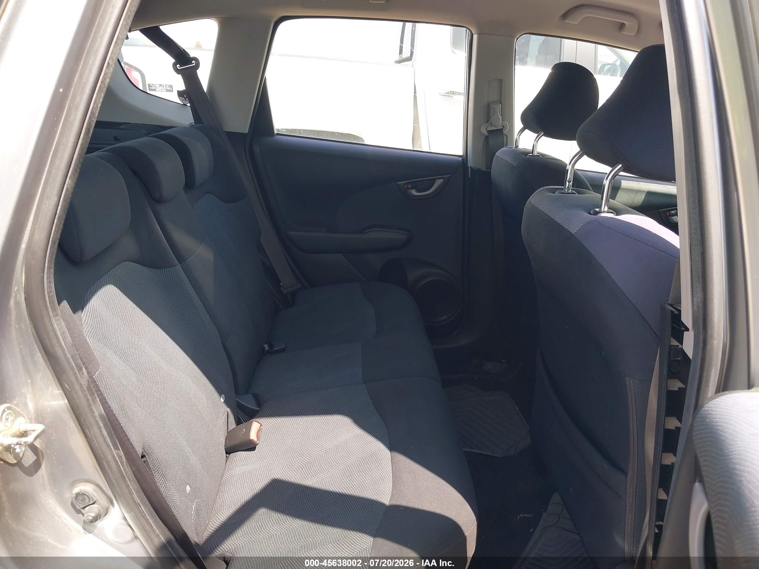 2009 Honda Fit Sport Gray vin: JHMGE88459S045683