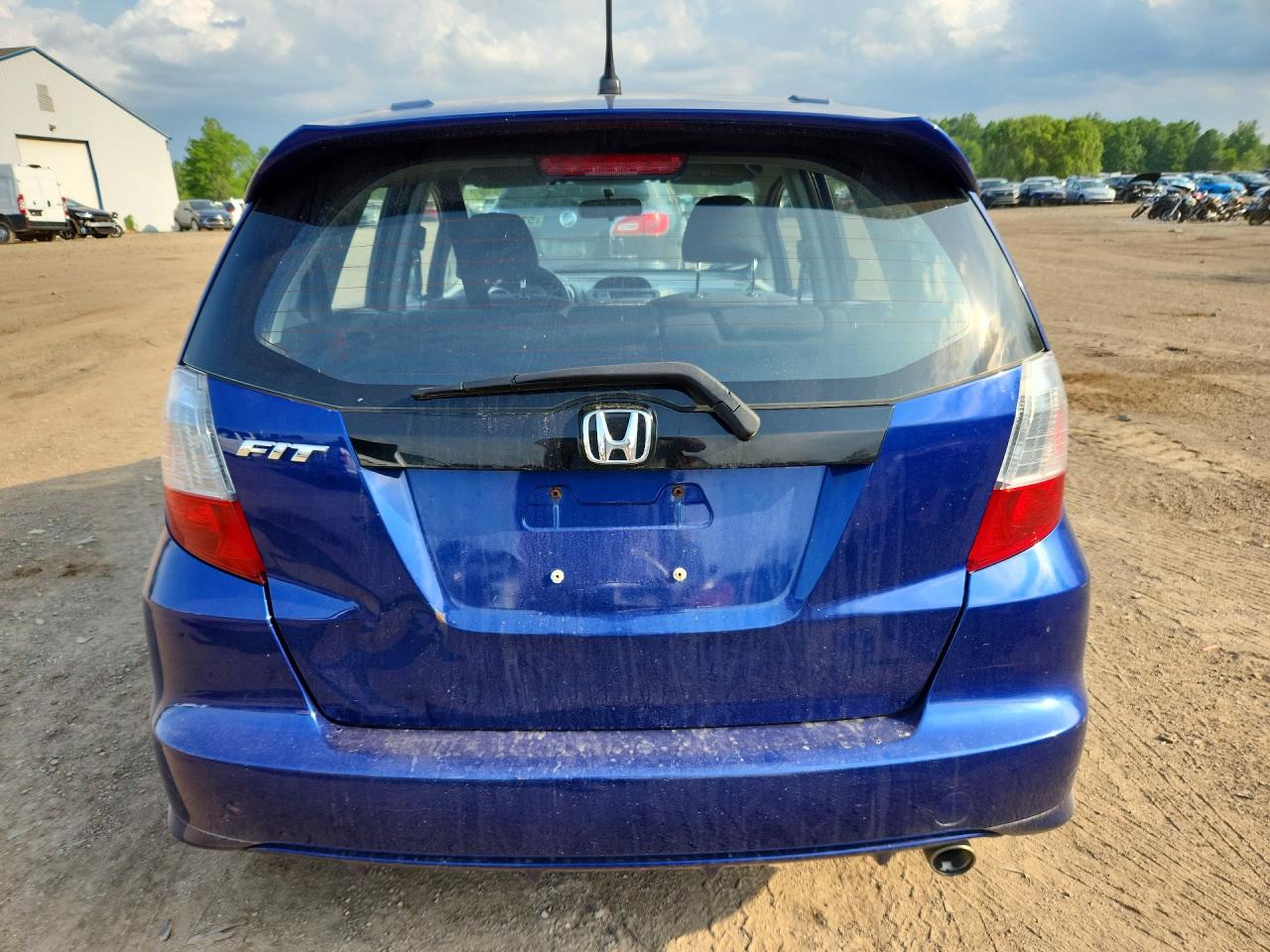 2009 Honda Fit Sport Blue vin: JHMGE88459S049118