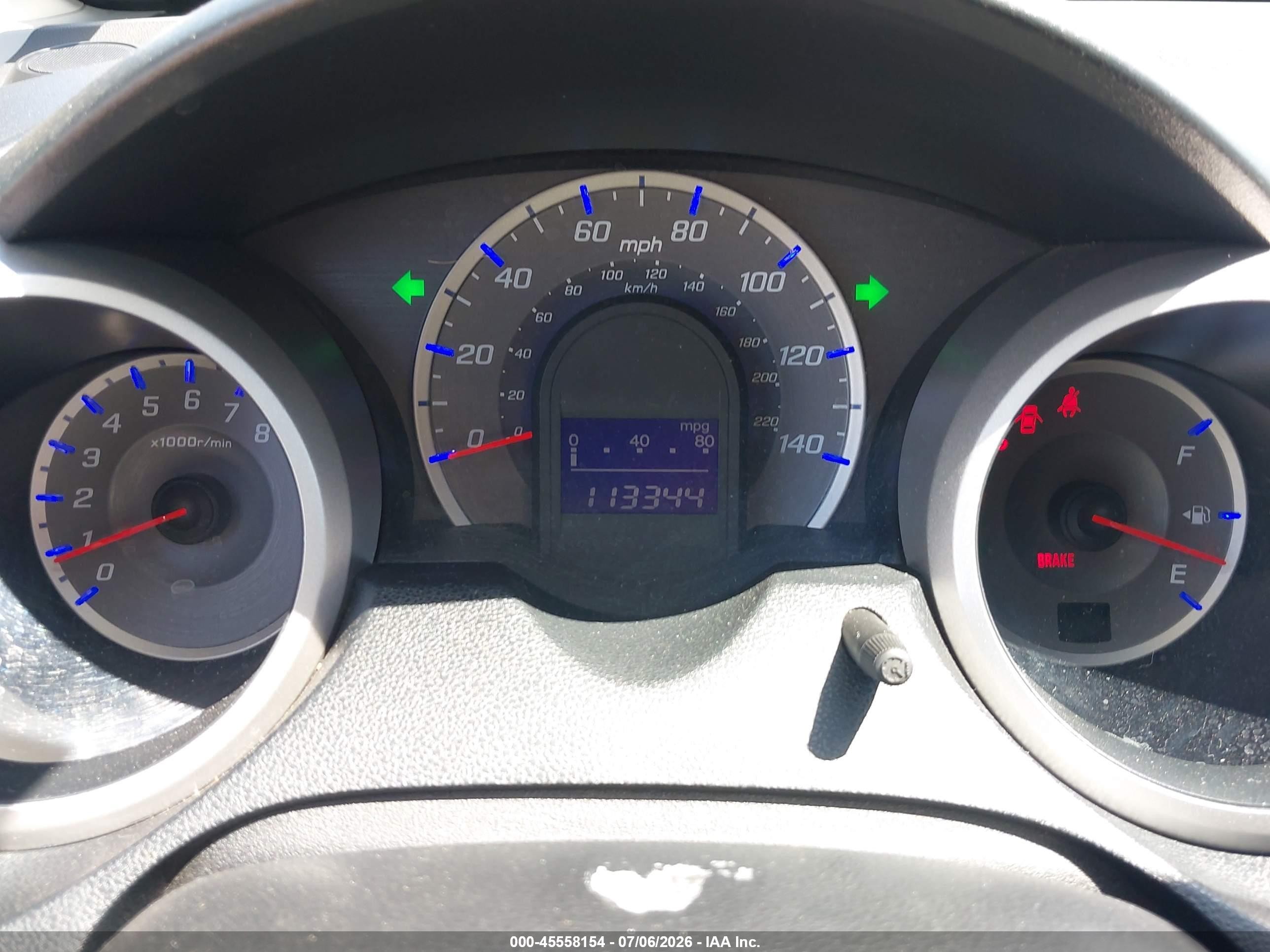 2009 Honda Fit Sport White vin: JHMGE88459S056800