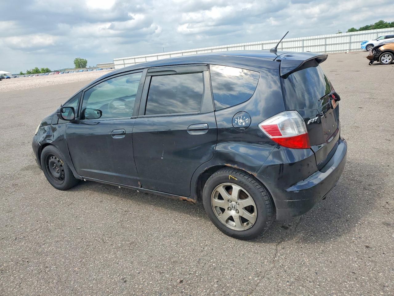 2009 Honda Fit Sport Black vin: JHMGE88469S010828