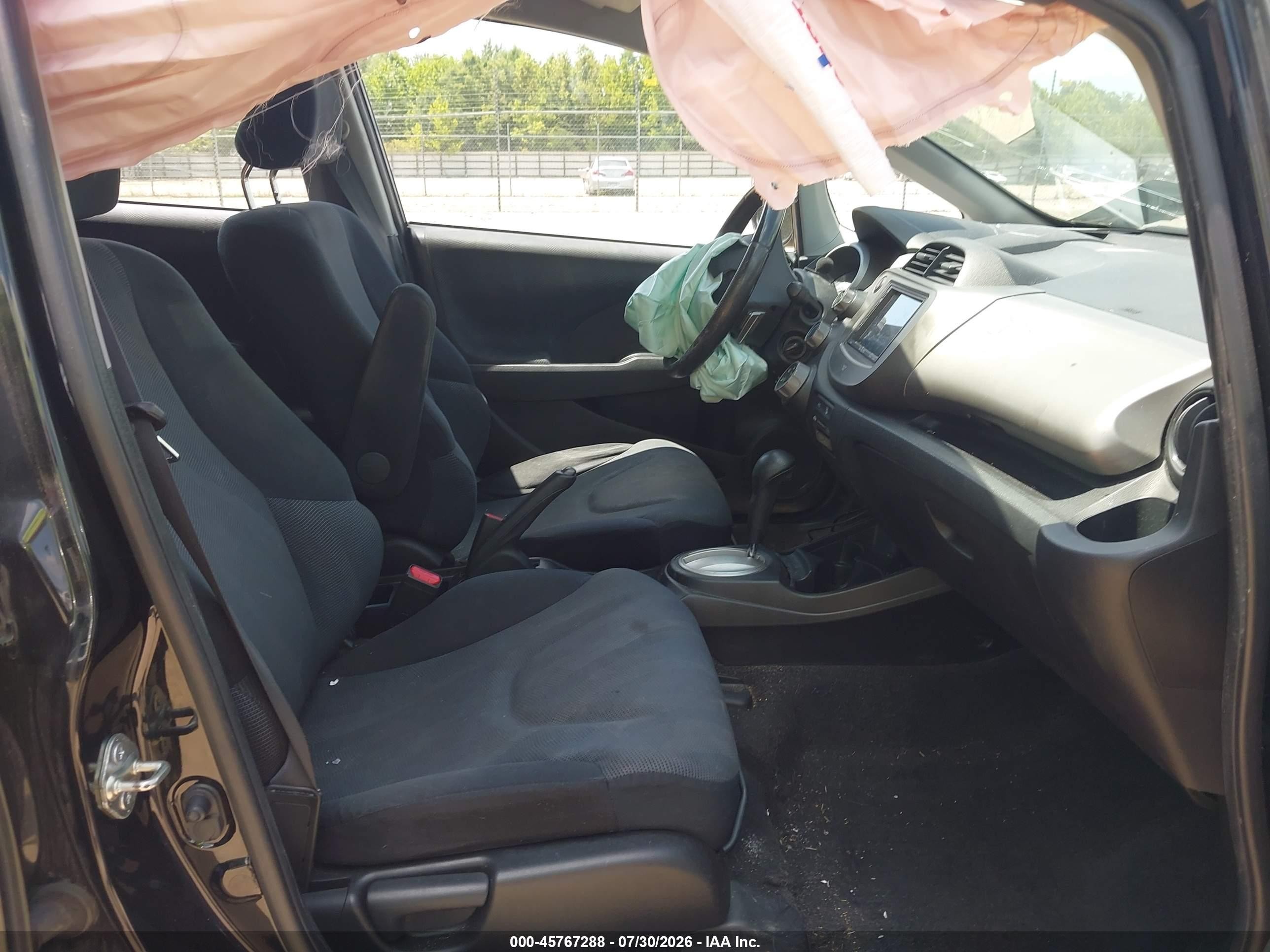 2009 Honda Fit Sport Black vin: JHMGE88469S014037