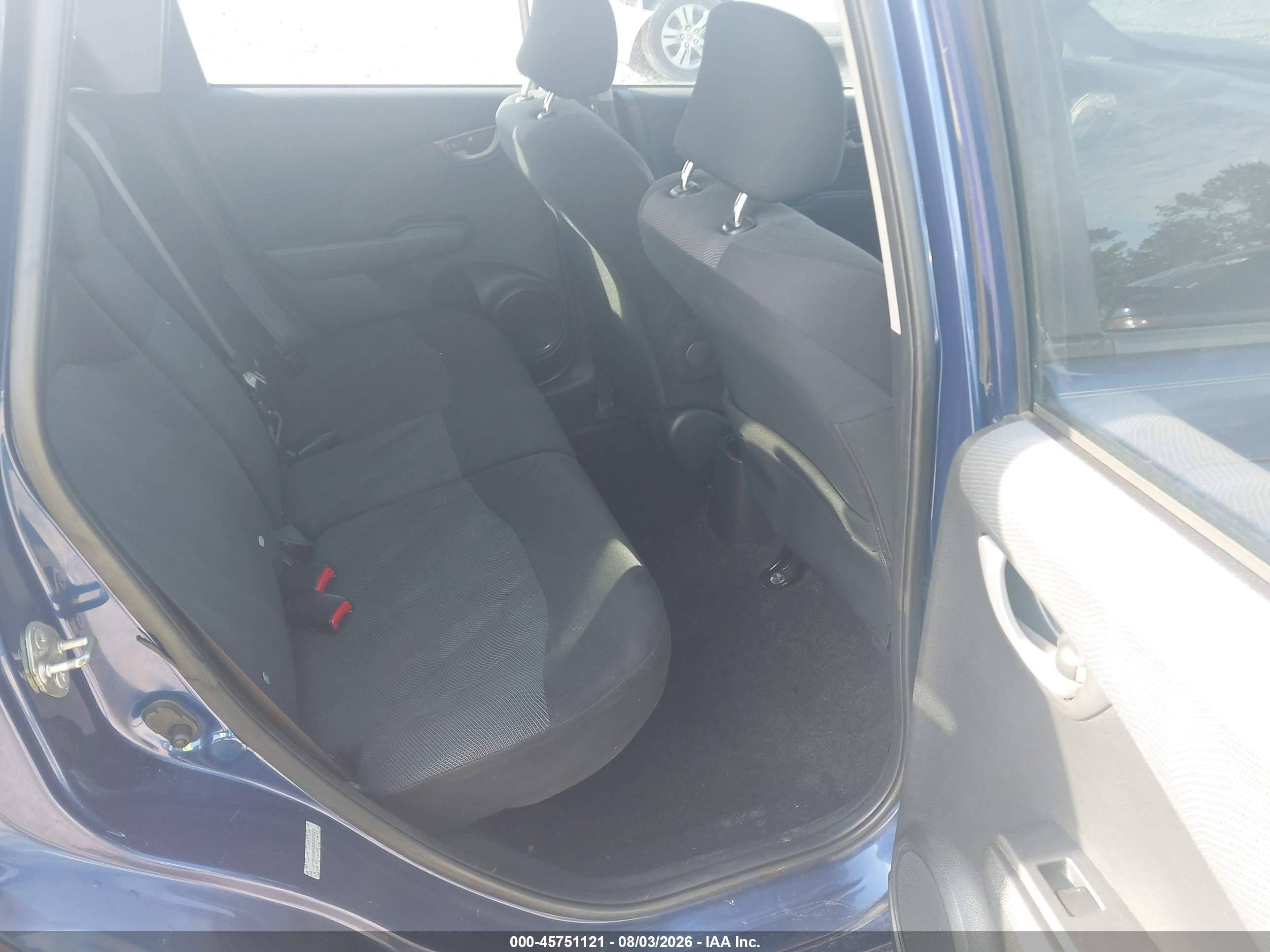 2009 Honda Fit Sport Blue vin: JHMGE88469S031324