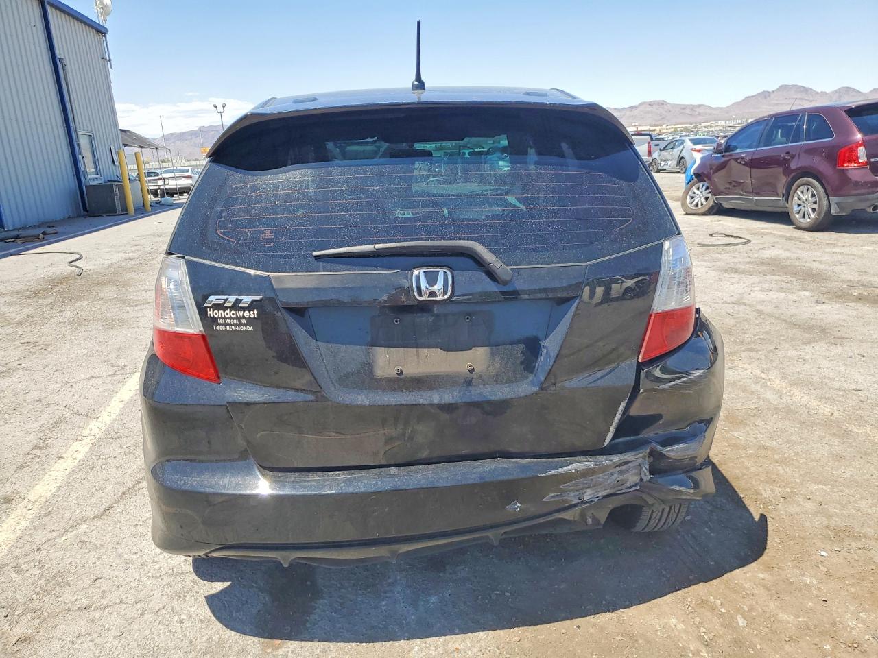 2009 Honda Fit Sport Black vin: JHMGE88469S052092