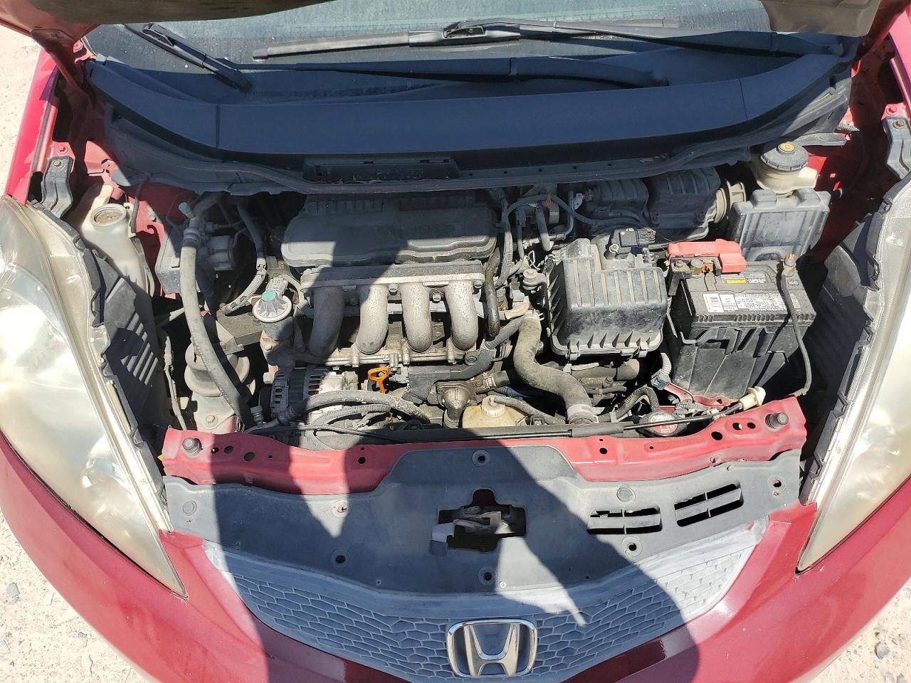 2009 Honda Fit Sport Red vin: JHMGE88469S053307