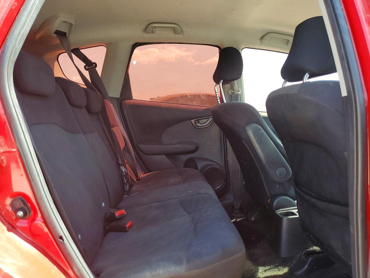 2009 Honda Fit Sport Red vin: JHMGE88469S053307
