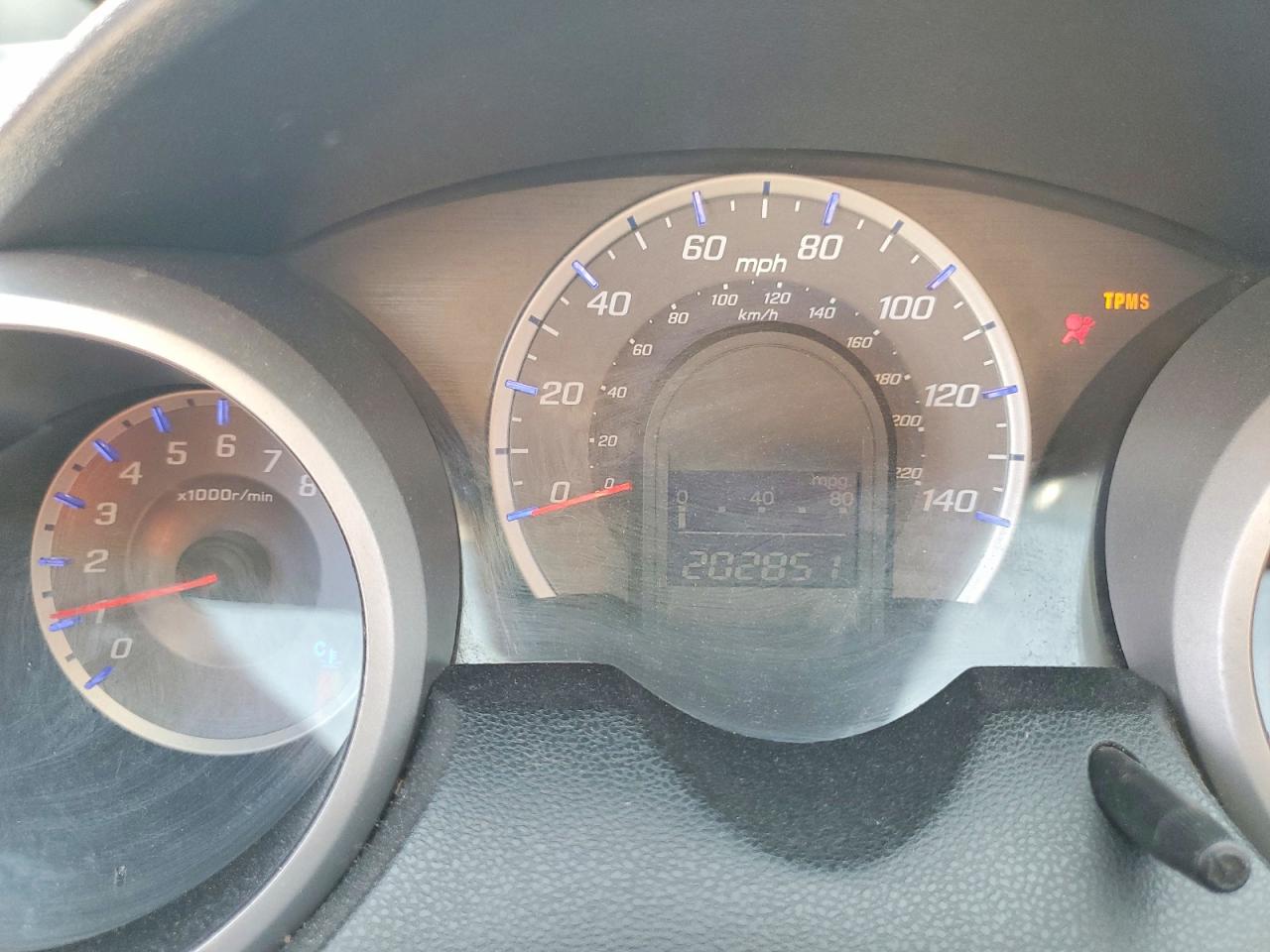 2009 Honda Fit Sport Red vin: JHMGE88469S053307