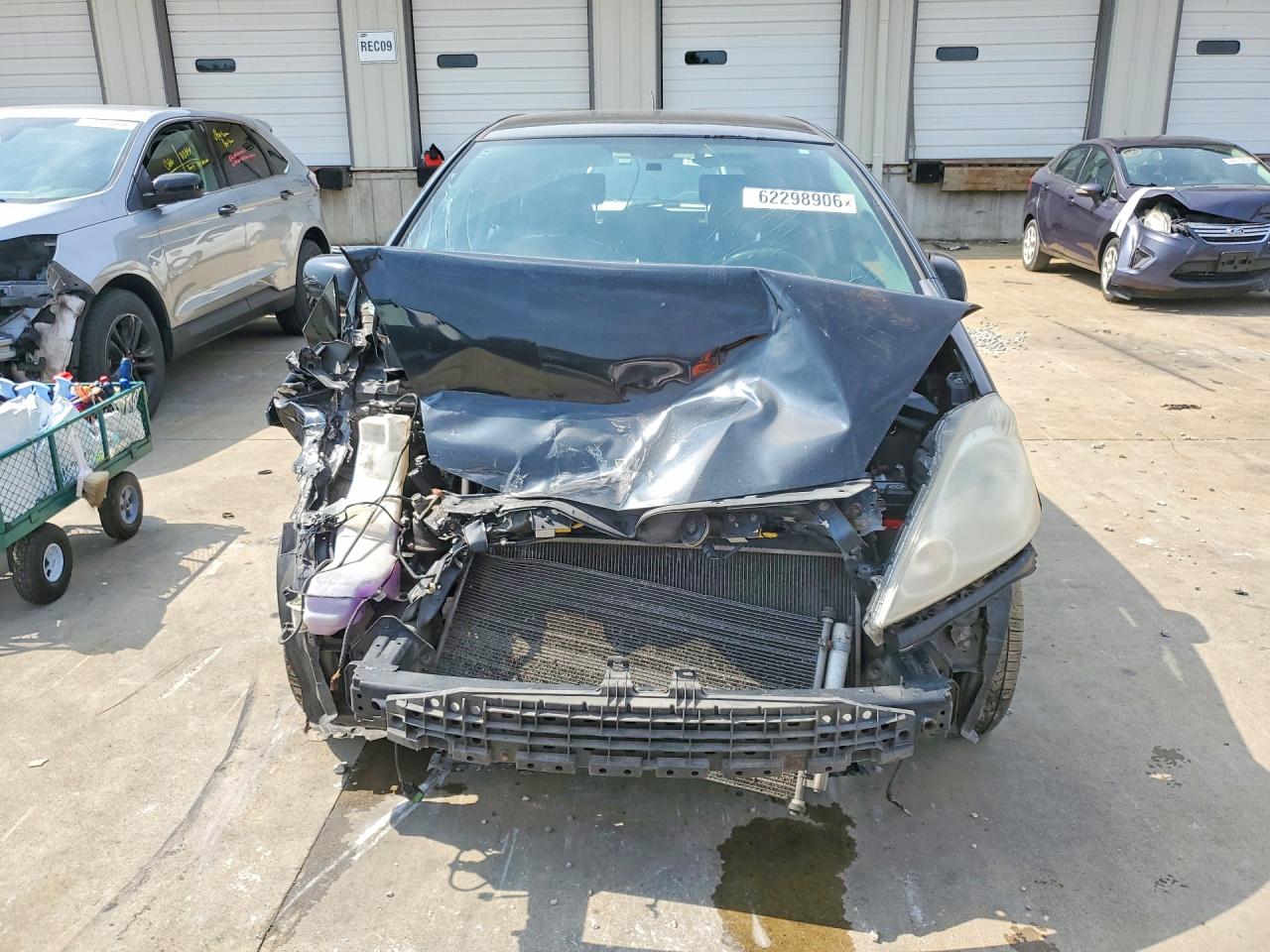 2009 Honda Fit Sport Черный vin: JHMGE88469S068762