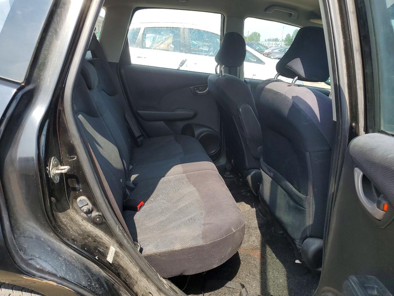 2009 Honda Fit Sport Черный vin: JHMGE88469S068762