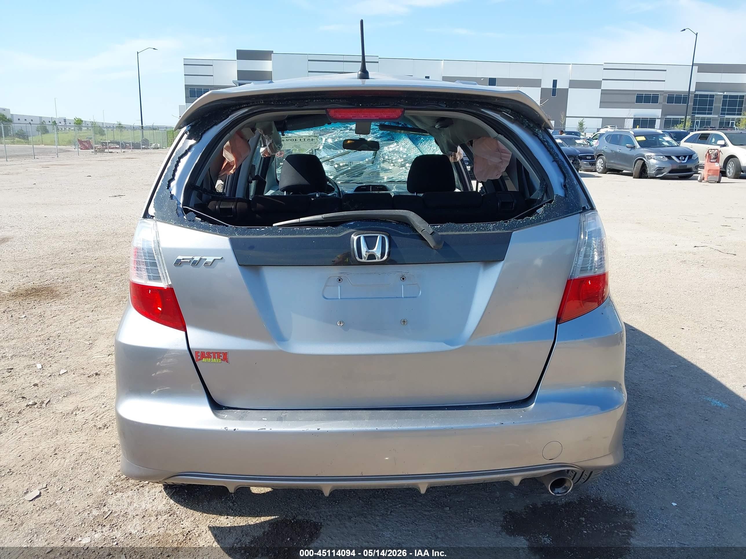 2009 Honda Fit Sport Серебряный vin: JHMGE88479S003354