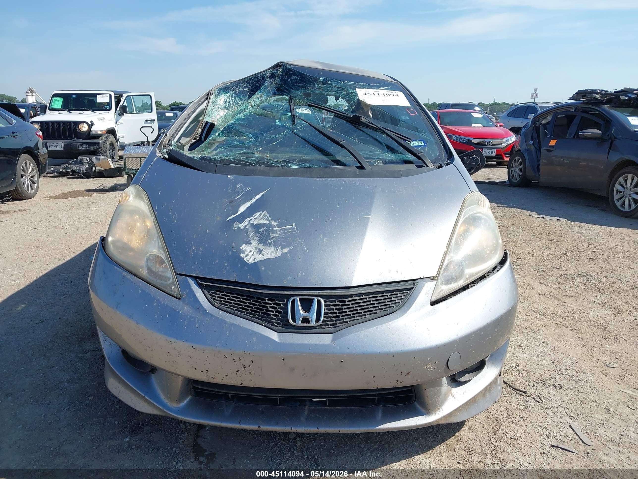 2009 Honda Fit Sport Серебряный vin: JHMGE88479S003354