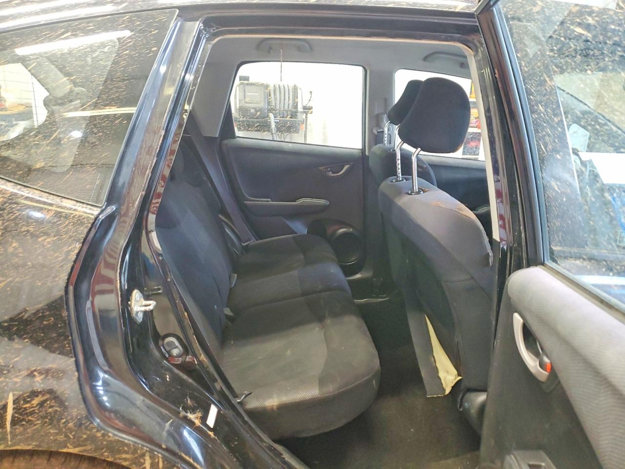 2009 Honda Fit Sport Black vin: JHMGE88479S003807