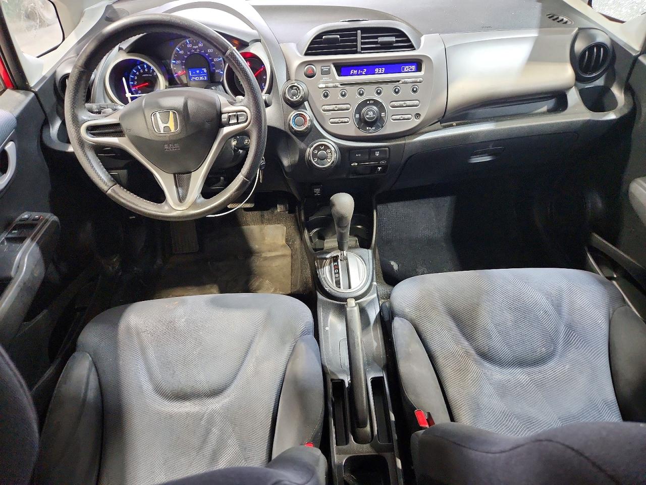 2009 Honda Fit Sport Red vin: JHMGE88479S004388